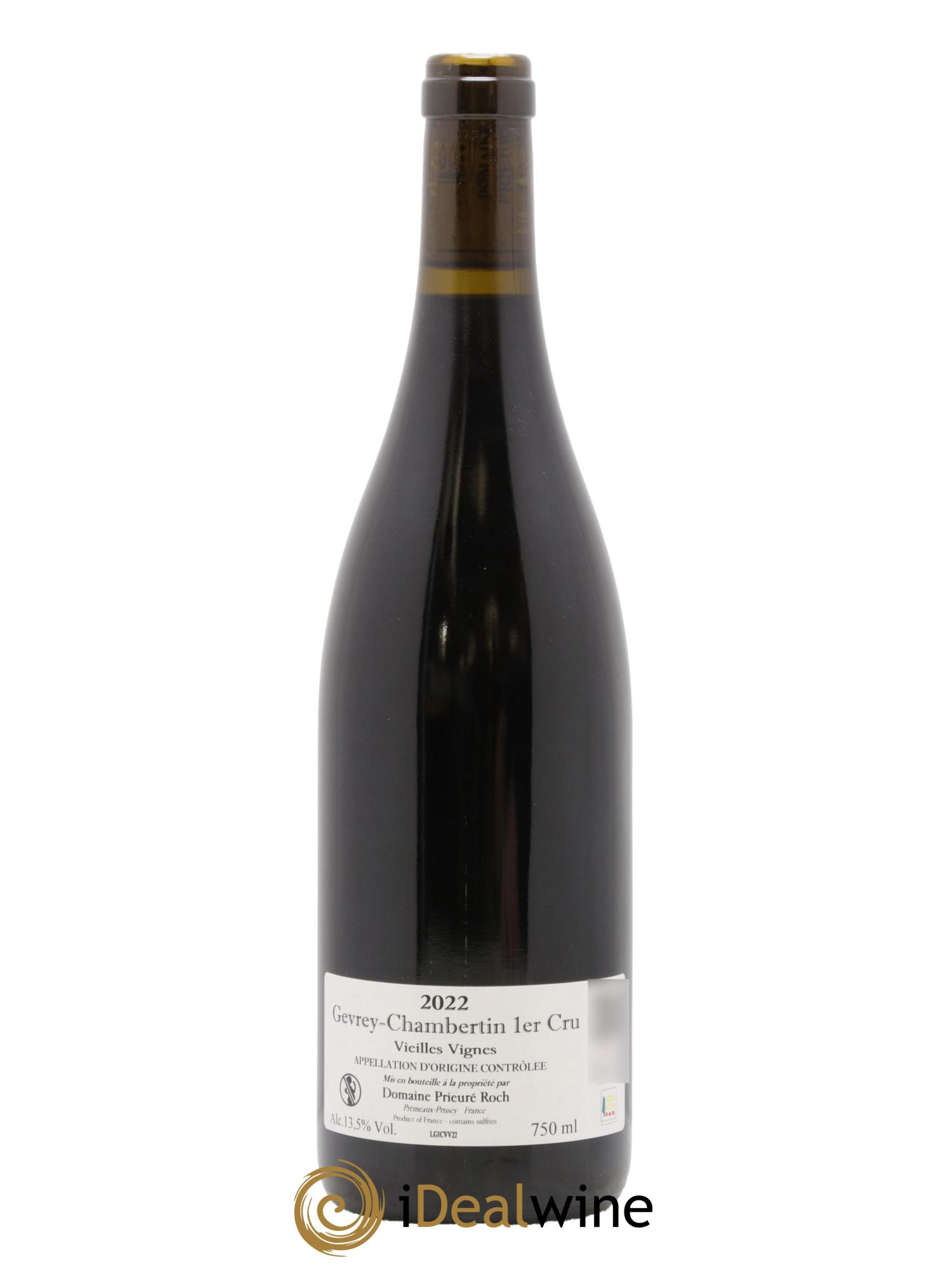 Gevrey-Chambertin  1er Cru Vieilles Vignes Prieuré Roch 2022 - Lot de 1 bouteille - 1