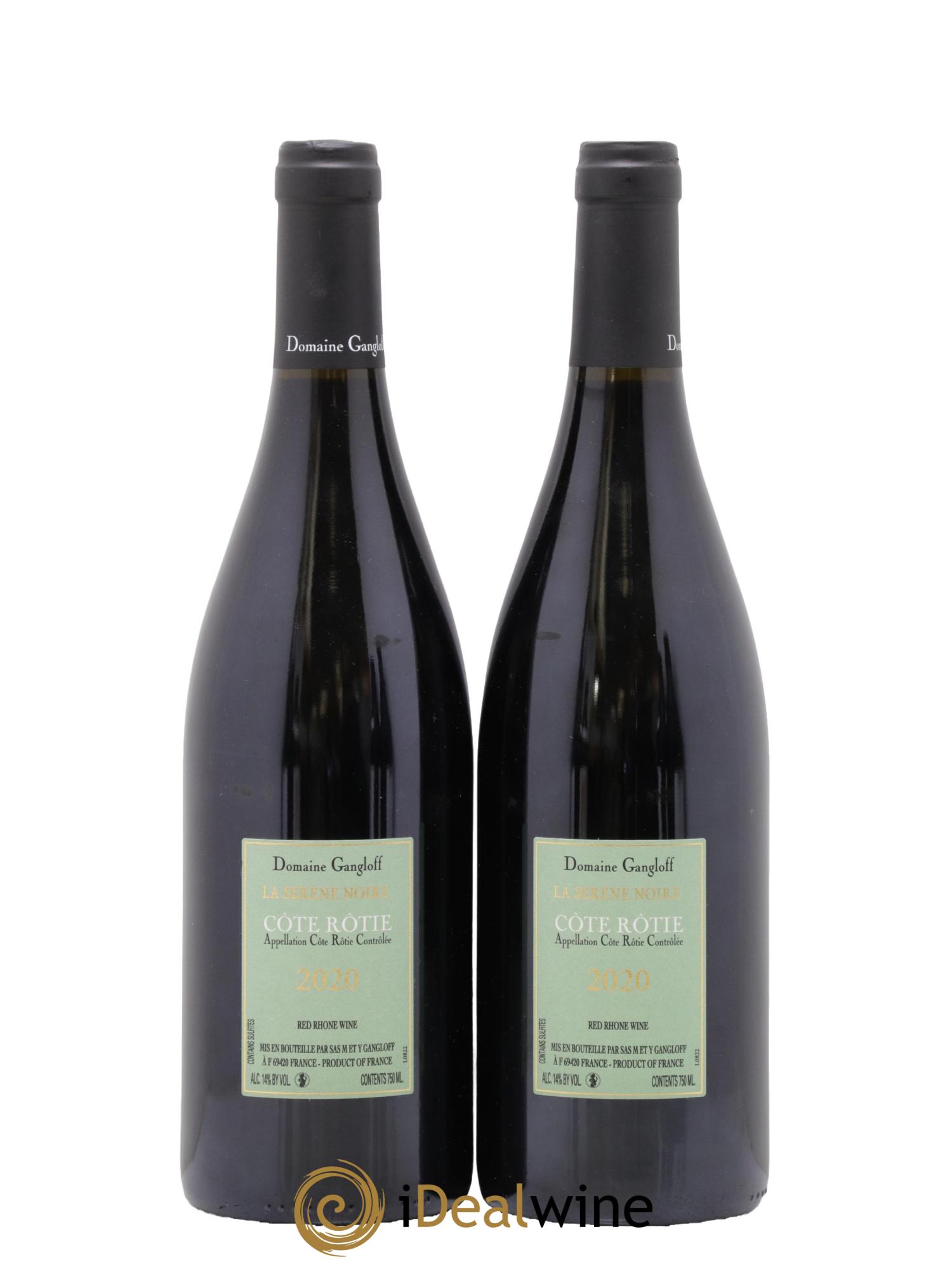 Côte-Rôtie La Sereine Noire Gangloff (Domaine) 2020 - Lotto di 2 bottiglie - 1