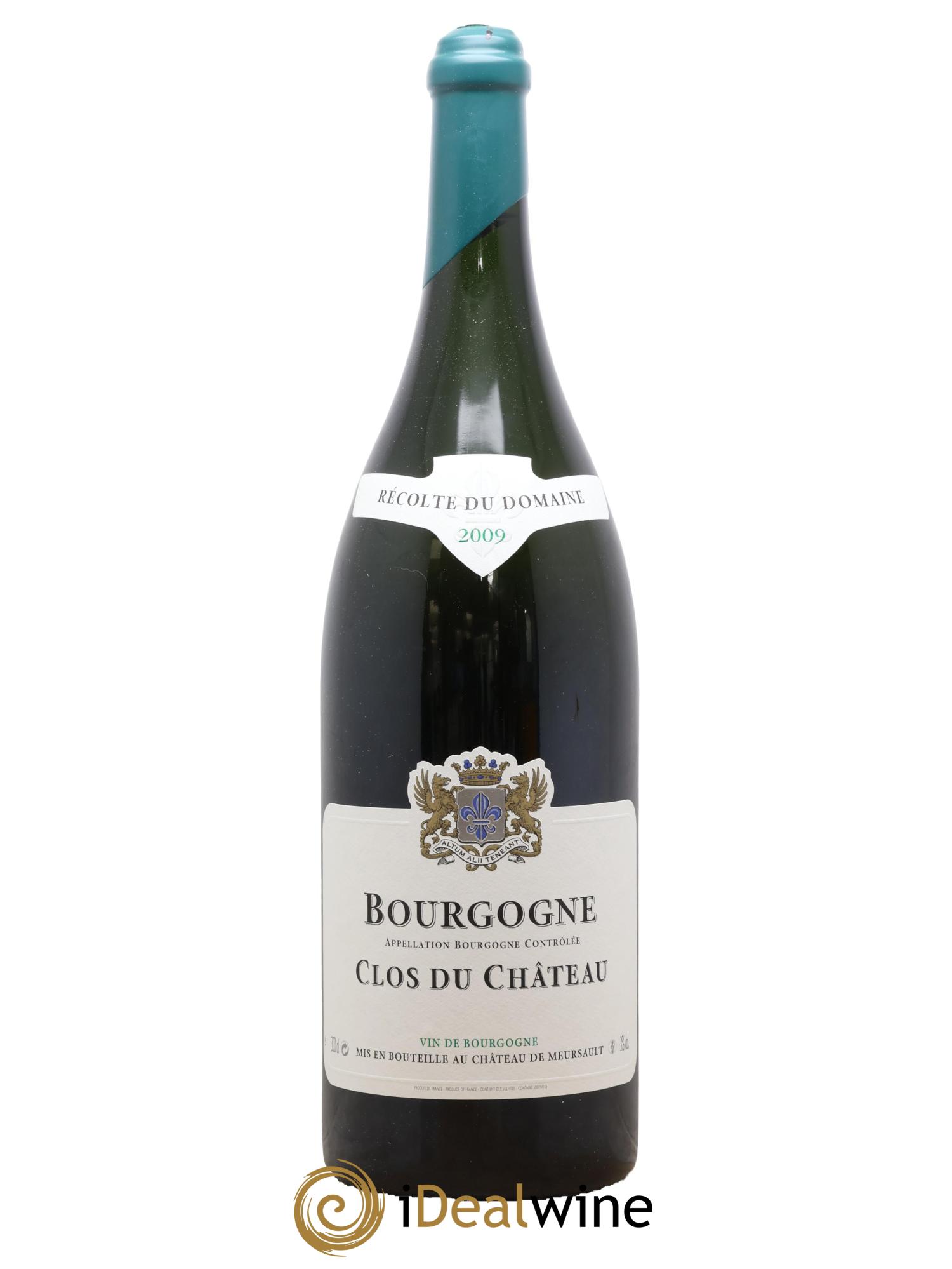 Bourgogne Clos du Château Château de Meursault 2009 - Lot of 1 double magnum - 1