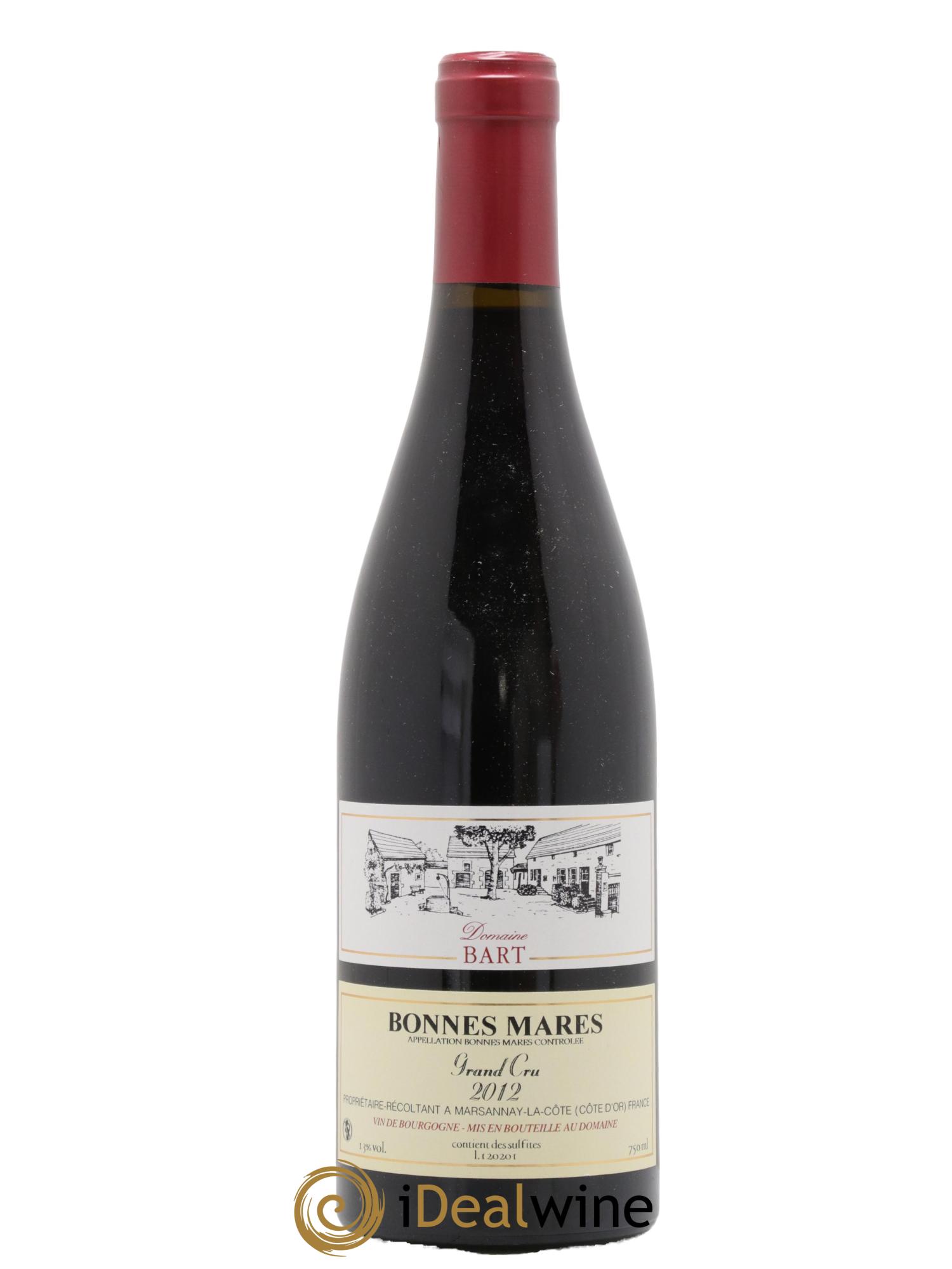 Bonnes-Mares Grand Cru Bart (Domaine) 2012 - Lot de 1 bouteille - 0