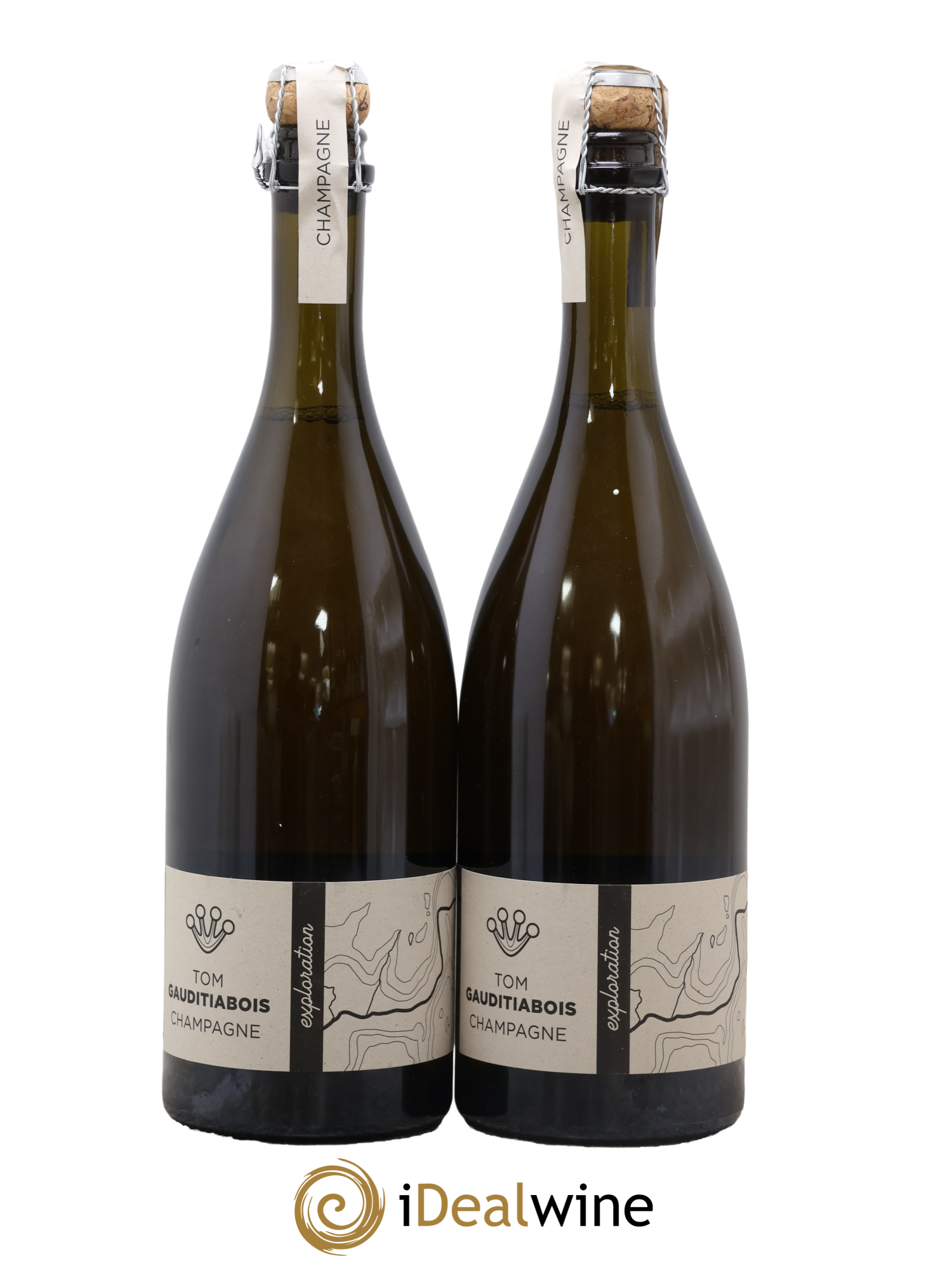 Brut Nature Exploration 05 Maison Tom Gauditiabois 2020 - Lot of 2 bottles - 0