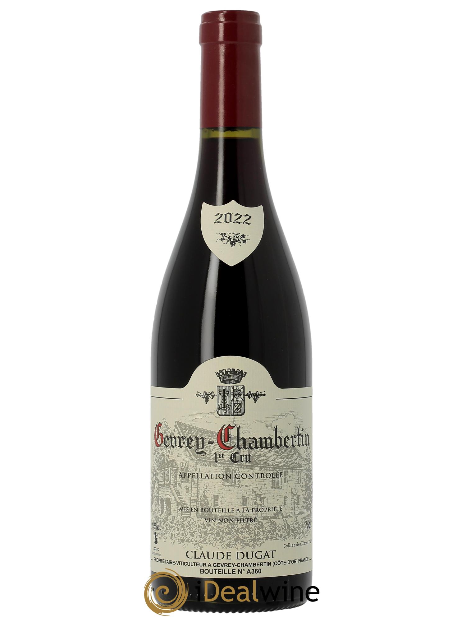 Gevrey-Chambertin 1er Cru Claude Dugat 2022 - Lot of 1 bottle - 0