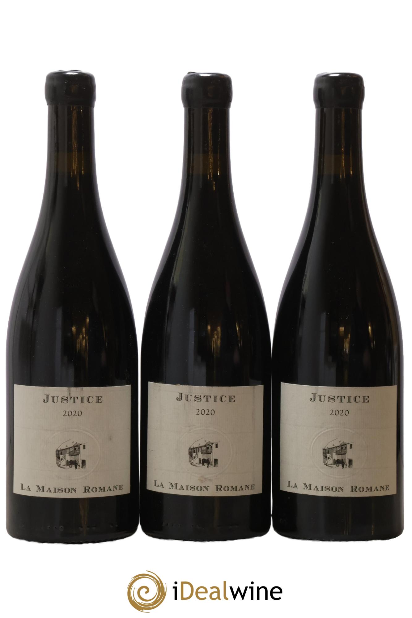 Gevrey-Chambertin La Justice La Maison Romane 2020 - Lot de 3 bouteilles - 0