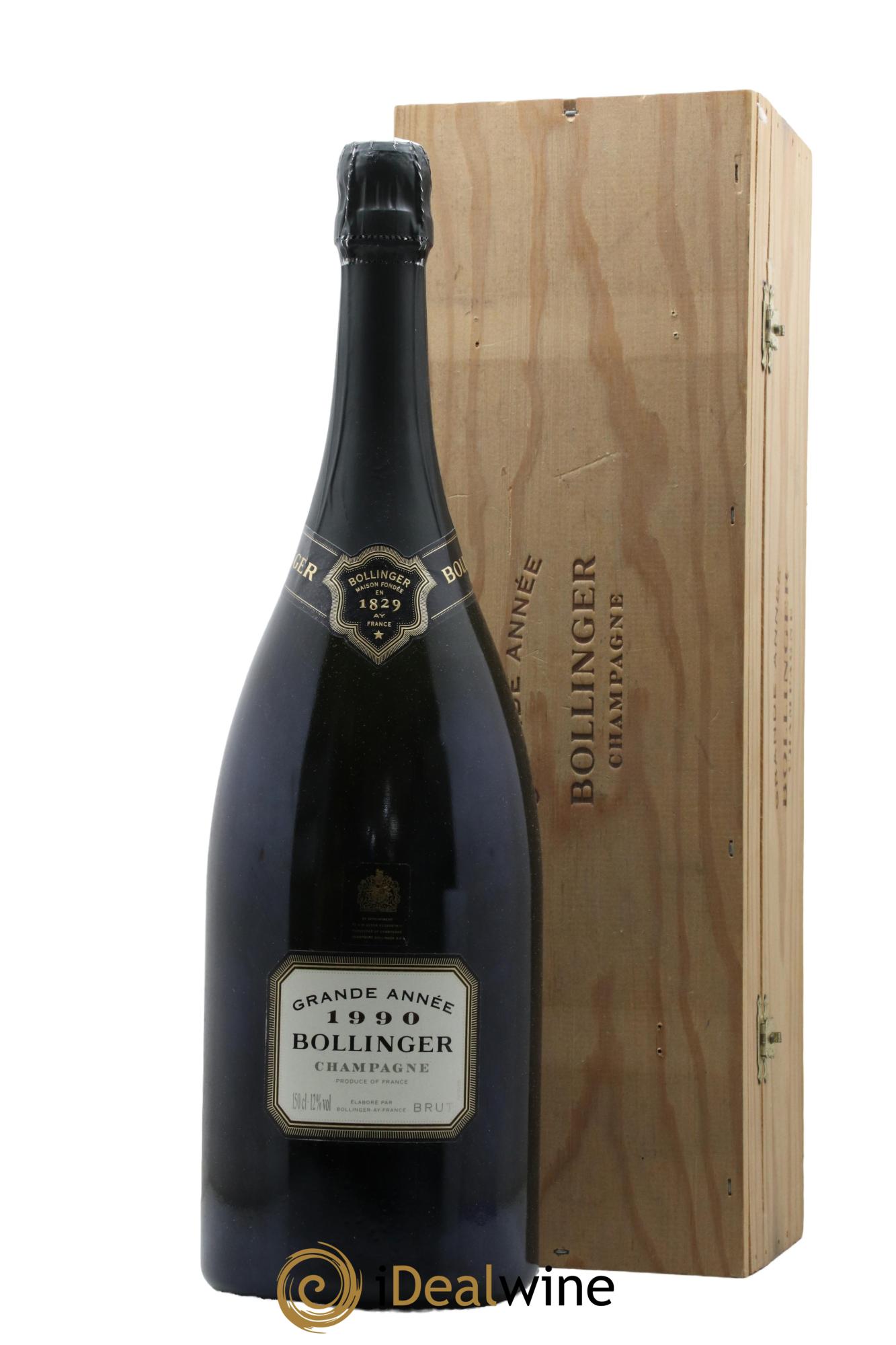 La Grande Année Brut Bollinger 1990 - Lot de 1 magnum - 0