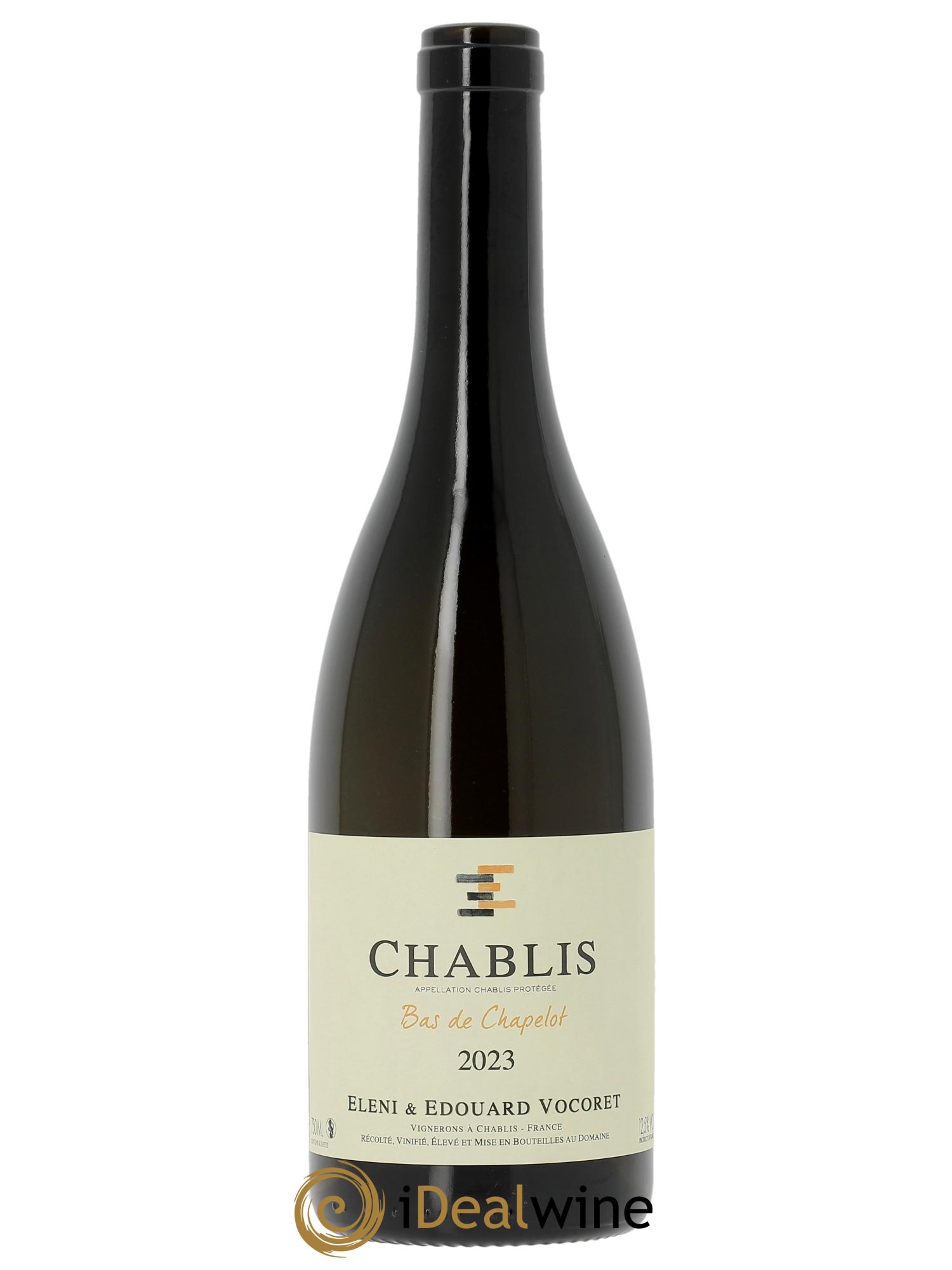Chablis Le Bas de Chapelot Vocoret & Fils 2023 - Posten von 1 Flasche - 0