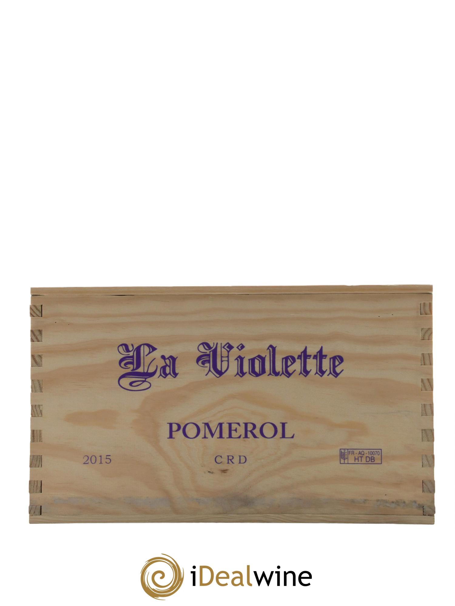 Château la Violette  2015 - Lot de 6 bouteilles - 6