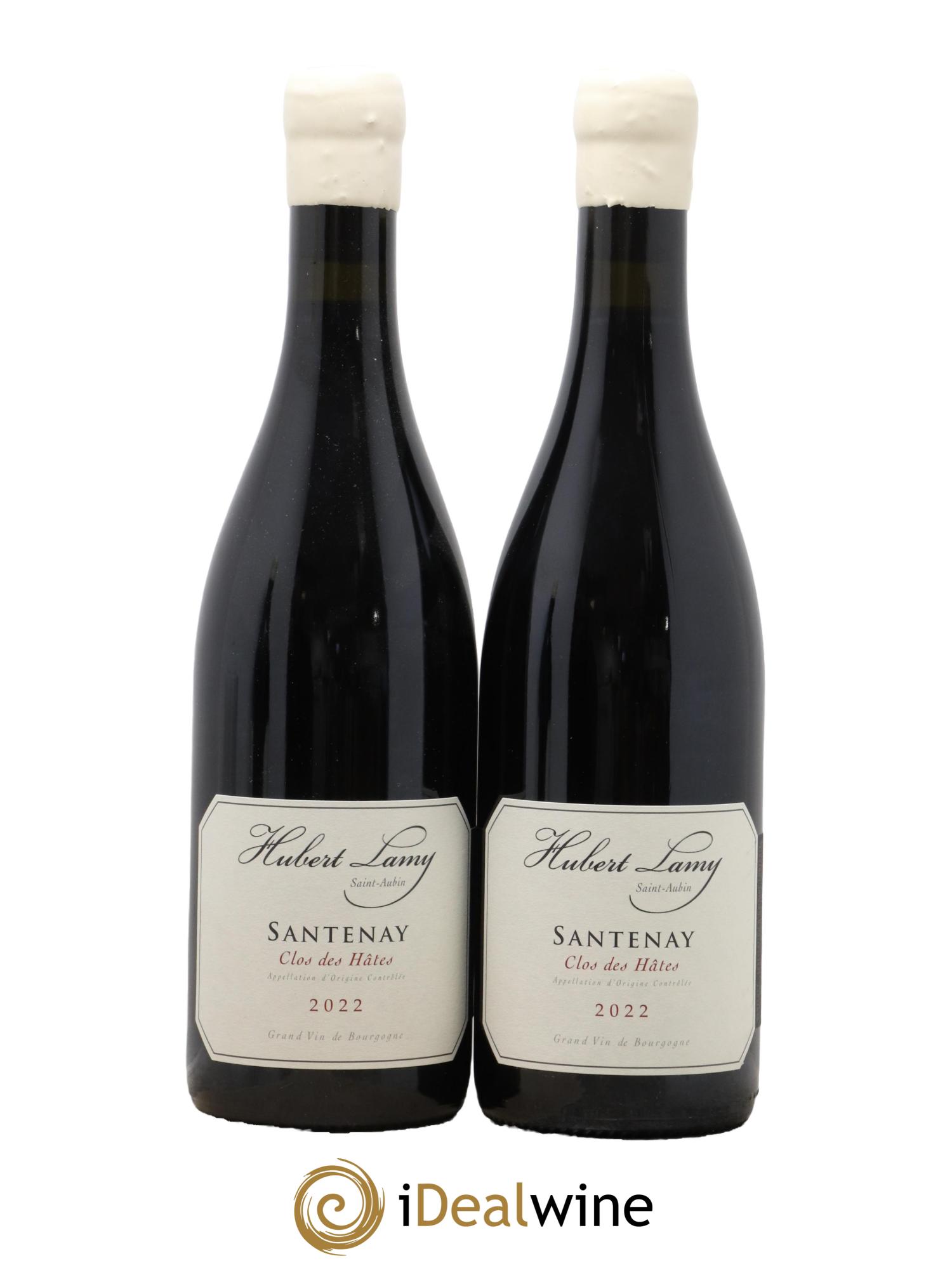 Santenay Clos des Hâtes Hubert Lamy 2022 - Lot de 2 bouteilles - 0