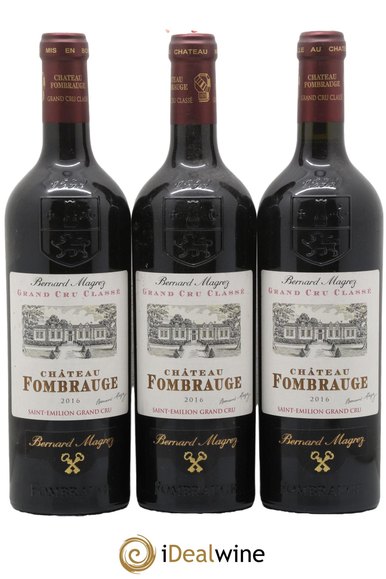 Château Fombrauge Grand Cru Classé 2016 - Posten von 3 Flaschen - 0