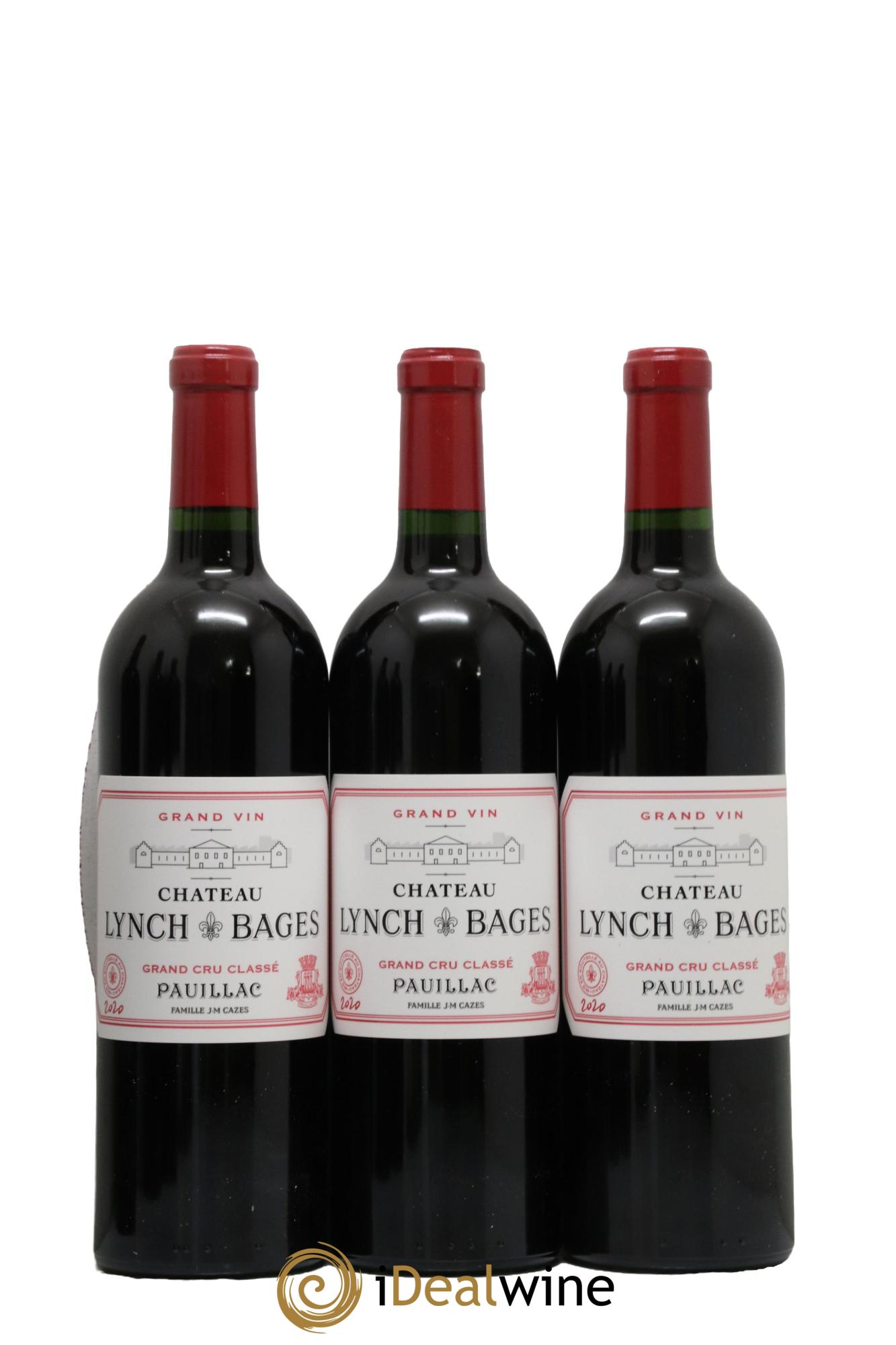 Château Lynch Bages 5ème Grand Cru Classé 2020 - Lot de 6 bouteilles - 1