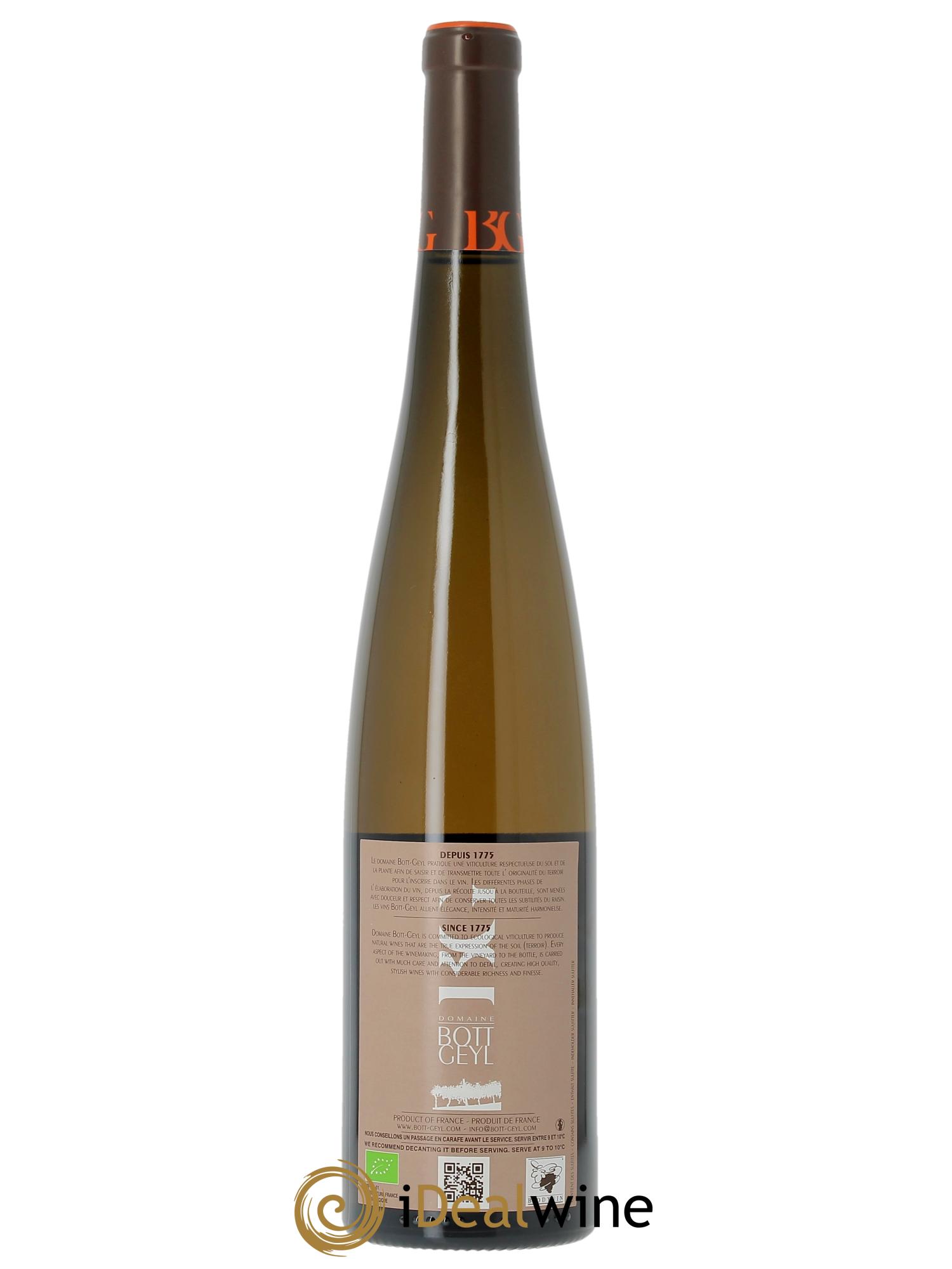 Alsace Grand Cru Schoenenbourg Vendanges Tardives Bott-Geyl (Domaine) 2015 - Lot de 1 bouteille - 1