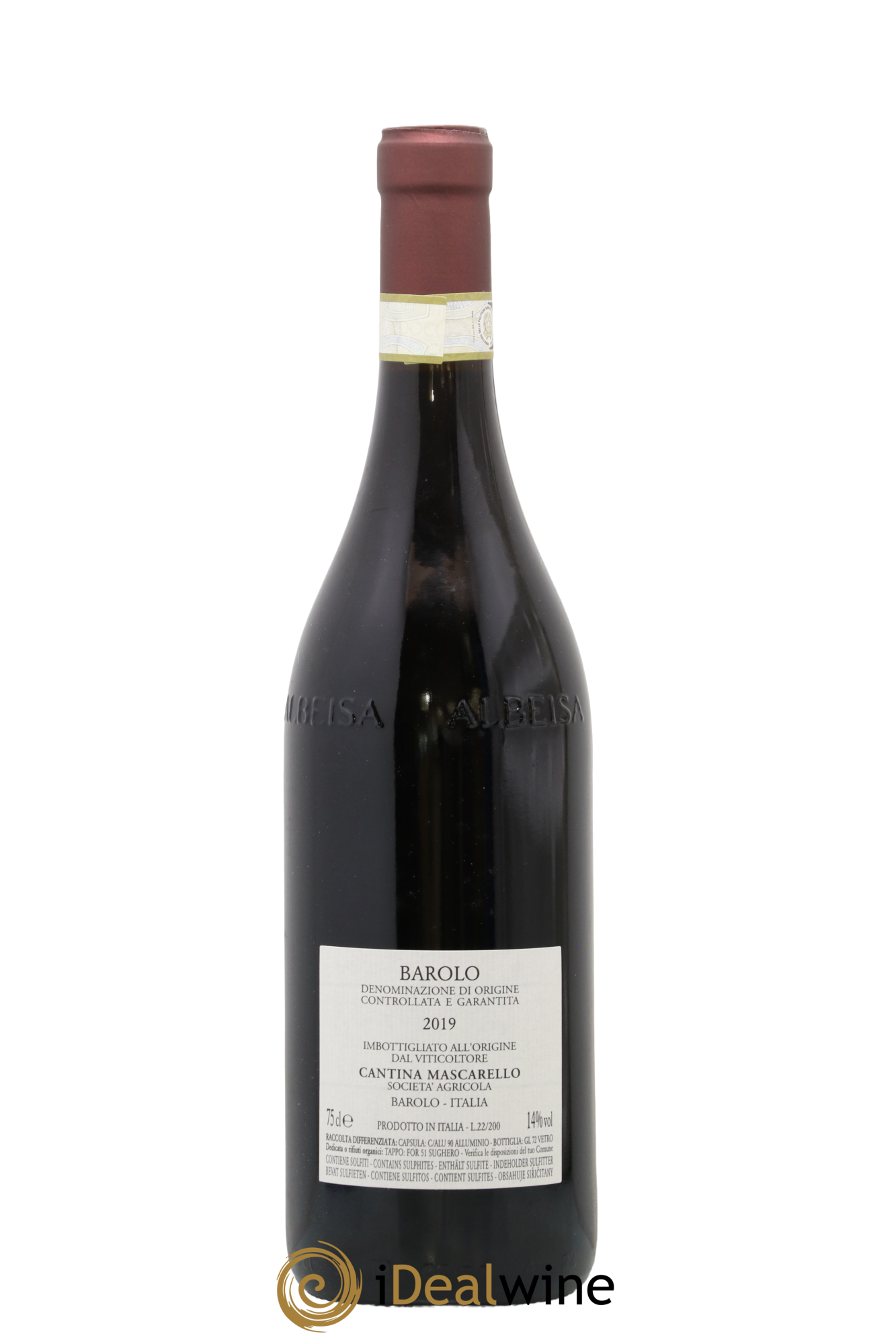 Barolo DOCG Bartolo Mascarello 2019 - Lotto di 1 bottiglia - 1