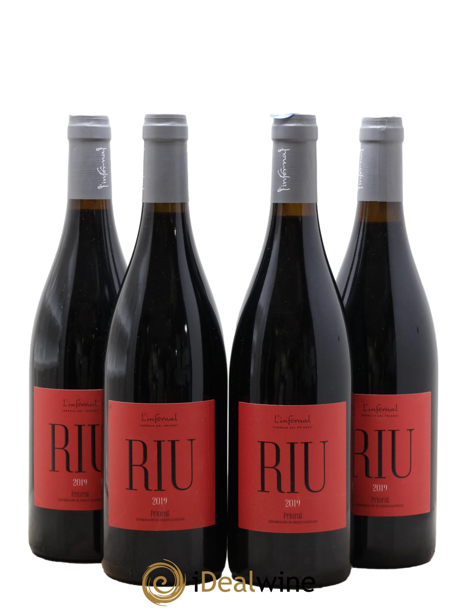 Priorat Trio infernal RIU Laurent Combier - Peter Fischer - Jean Michel Gerin 2019 - Lotto di 4 bottiglie - 0