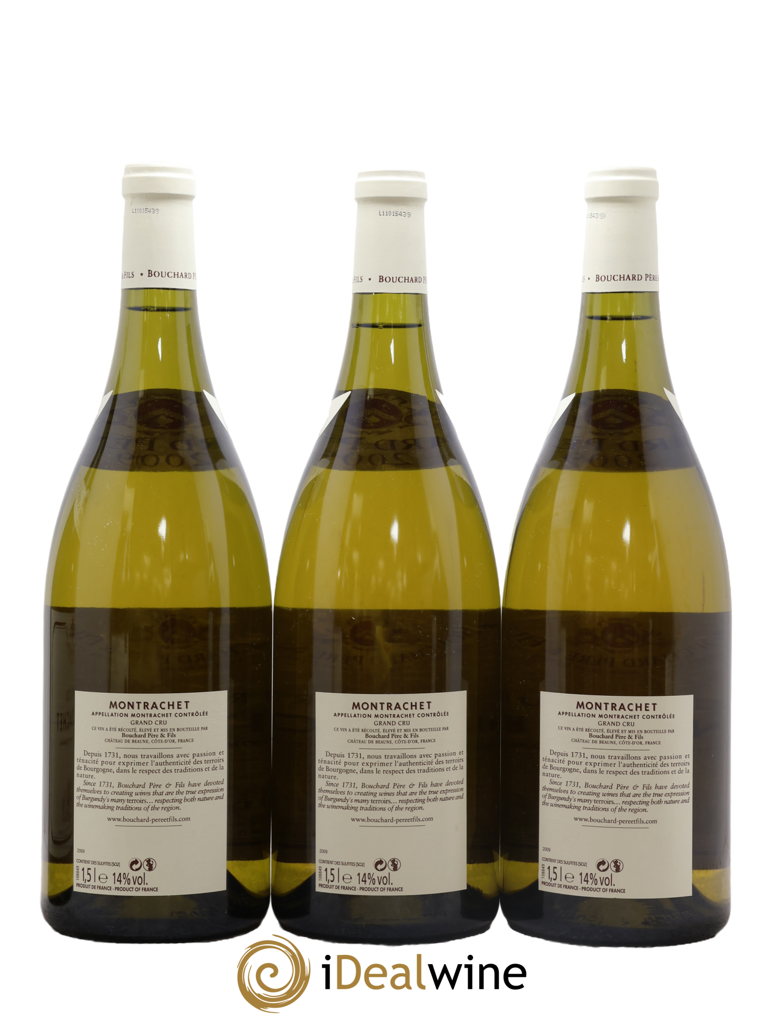 Montrachet Grand Cru Bouchard Père & Fils 2009 - Lot de 6 magnums - 2