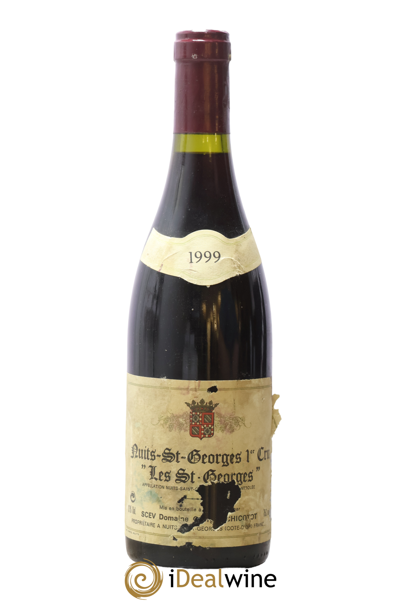 Nuits-Saint-Georges 1er Cru Les Saint-Georges Chicotot 1999 - Posten von 1 Flasche - 0