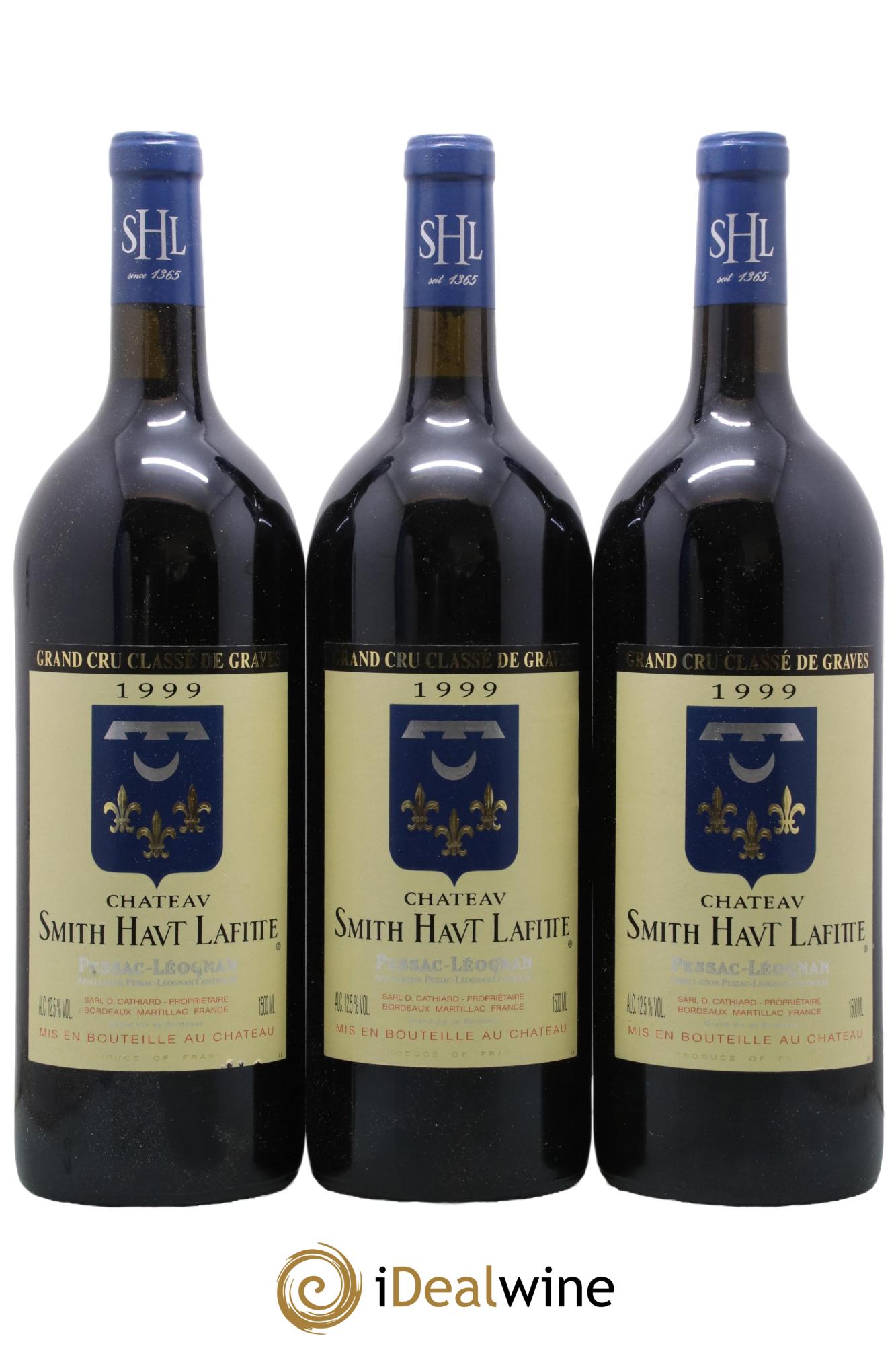 Château Smith Haut Lafitte Cru Classé de Graves 1999 - Lot de 3 magnums - 0