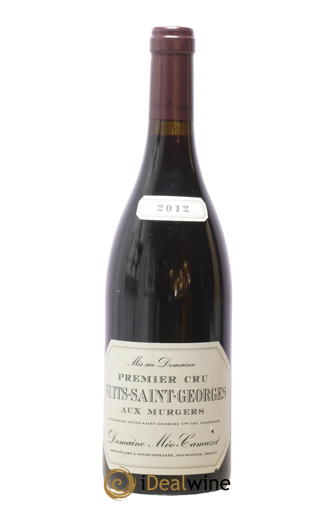 Nuits-Saint-Georges 1er Cru Aux Murgers Méo-Camuzet (Domaine) 2012 - Lot of 1 bottle - 0