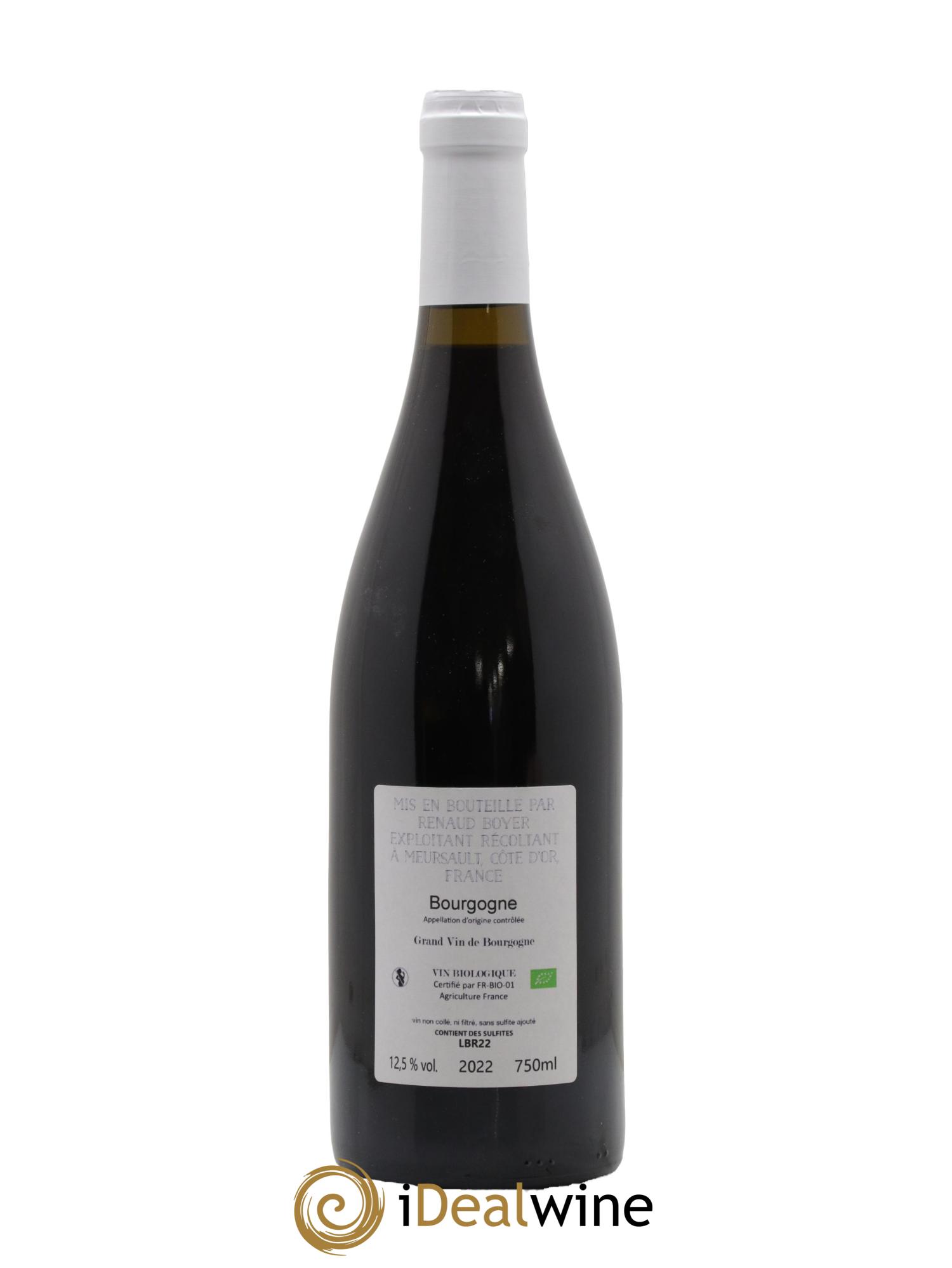 Bourgogne Les Riaux Renaud Boyer 2022 - Lotto di 1 bottiglia - 1
