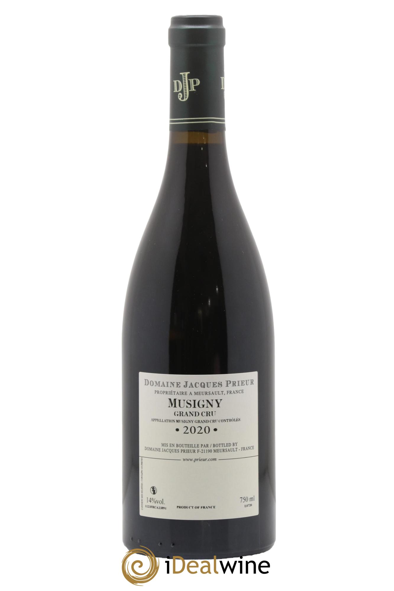 Musigny Grand Cru Jacques Prieur (Domaine) 2020 - Posten von 1 Flasche - 1