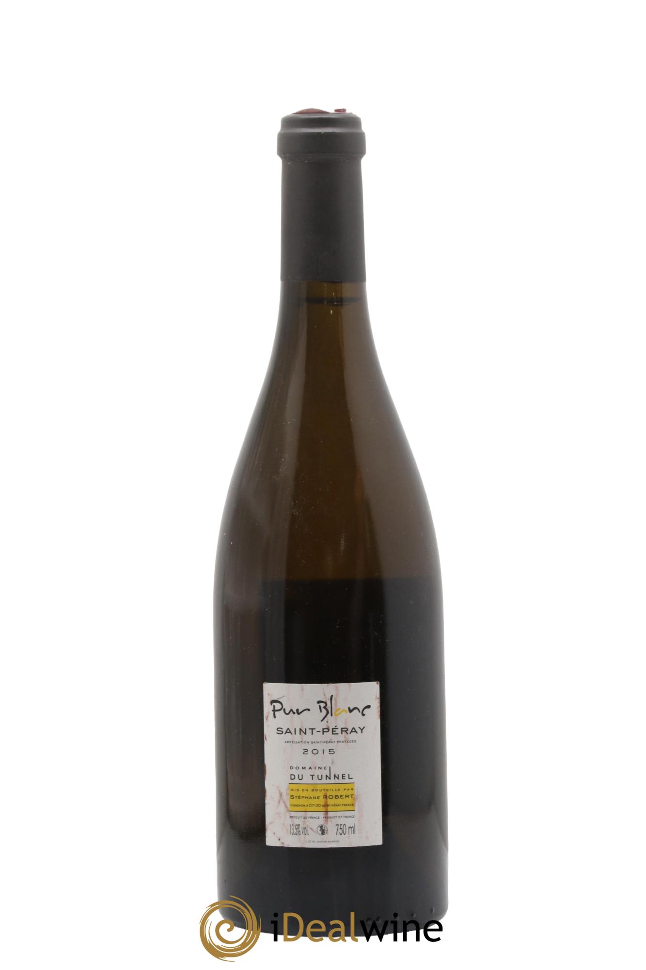Saint-Péray Pur Blanc Tunnel (Domaine du) 2015 - Lot of 1 bottle - 1
