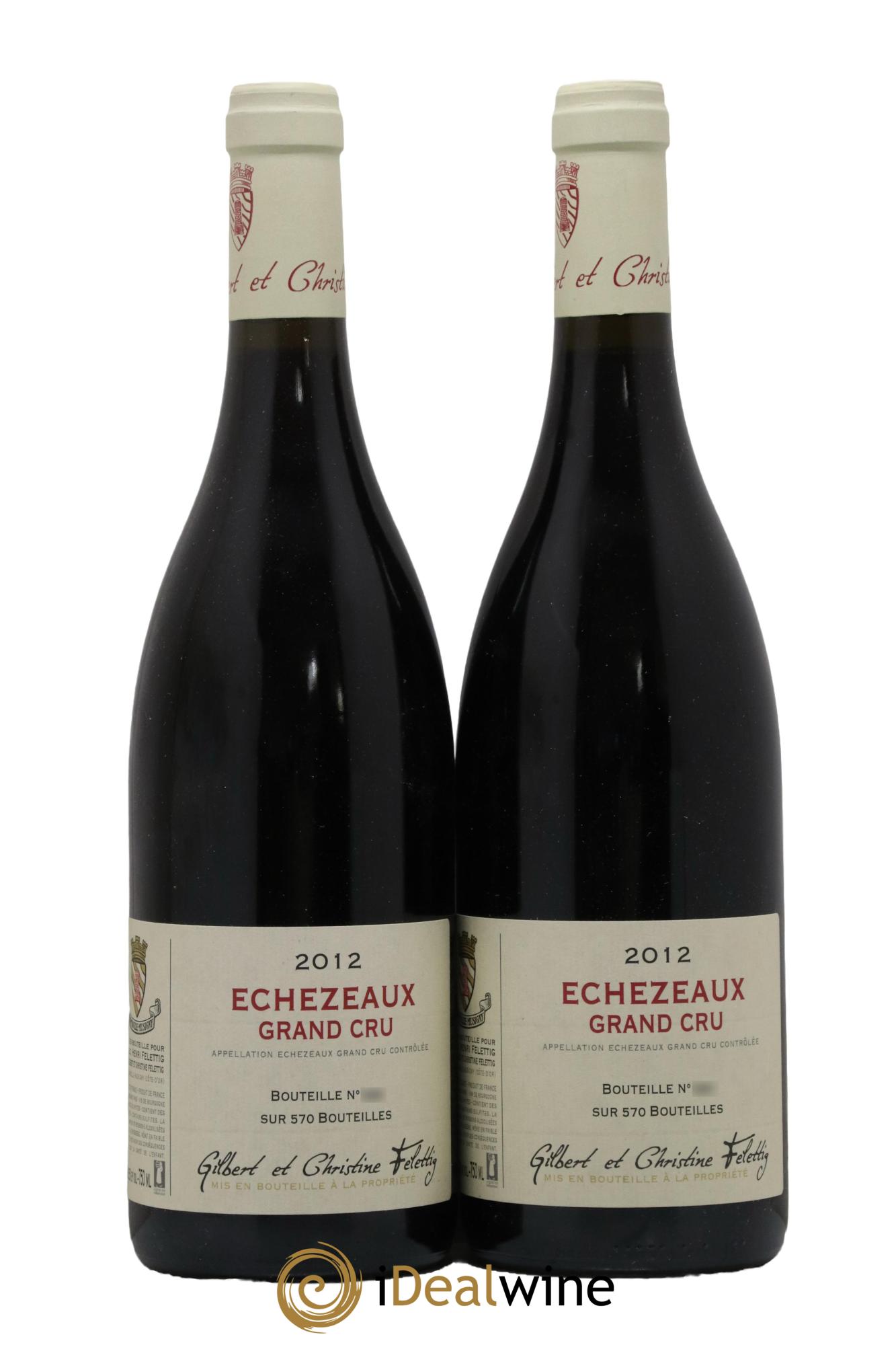 Echezeaux Grand Cru Felettig (Domaine) 2012 - Lot de 2 bouteilles - 0