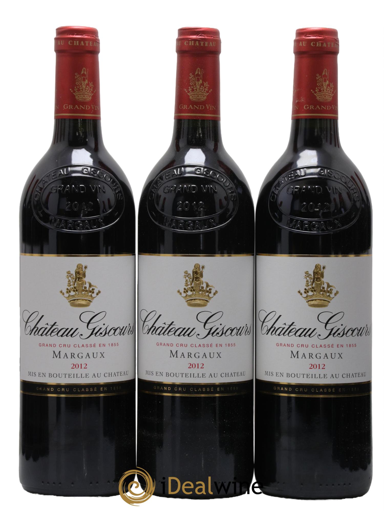 Château Giscours 3ème Grand Cru Classé 2012 - Lot de 12 bouteilles - 4