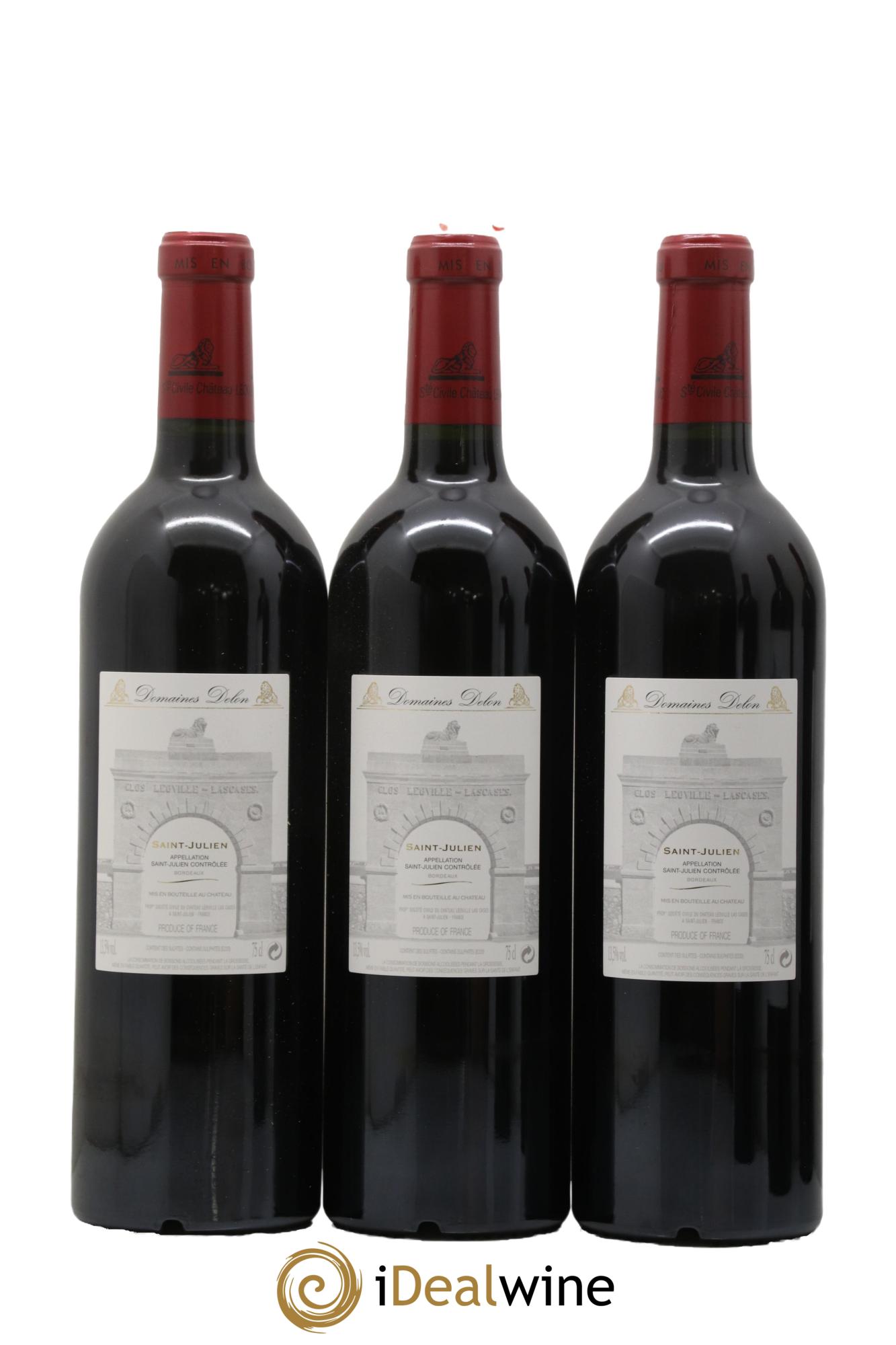 Château Léoville Las Cases 2ème Grand Cru Classé 2010 - Lot of 6 bottles - 4