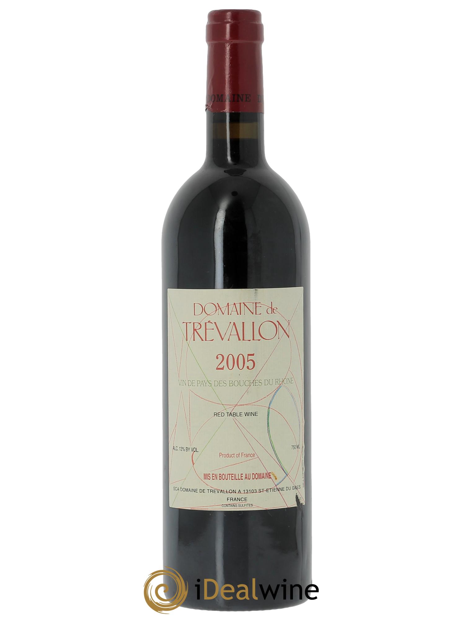 Alpilles Trévallon (Domaine de) Eloi Dürrbach 2005 - Lotto di 1 bottiglia - 0