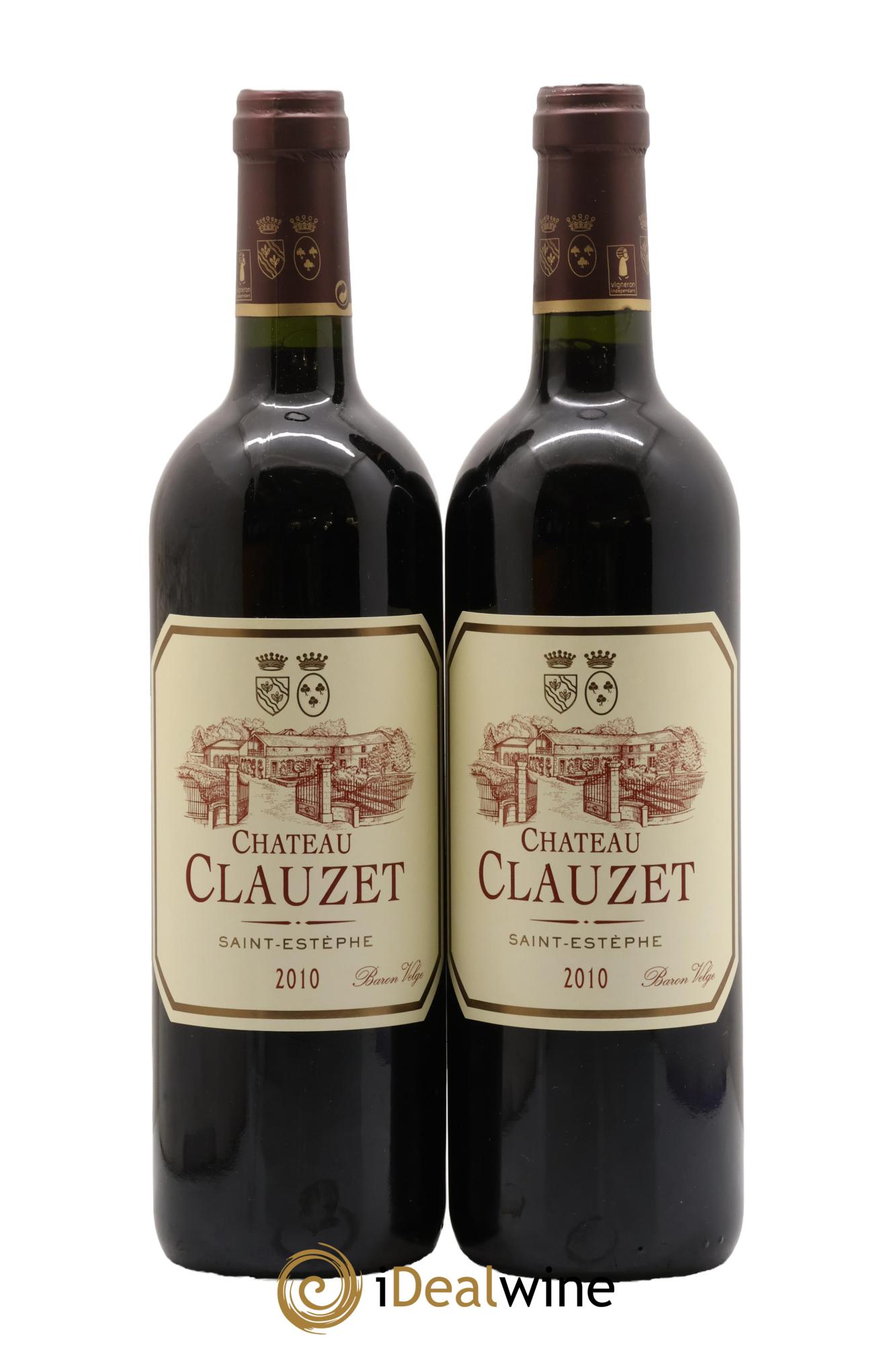 Château Clauzet 2010 - Lot de 2 bouteilles - 0