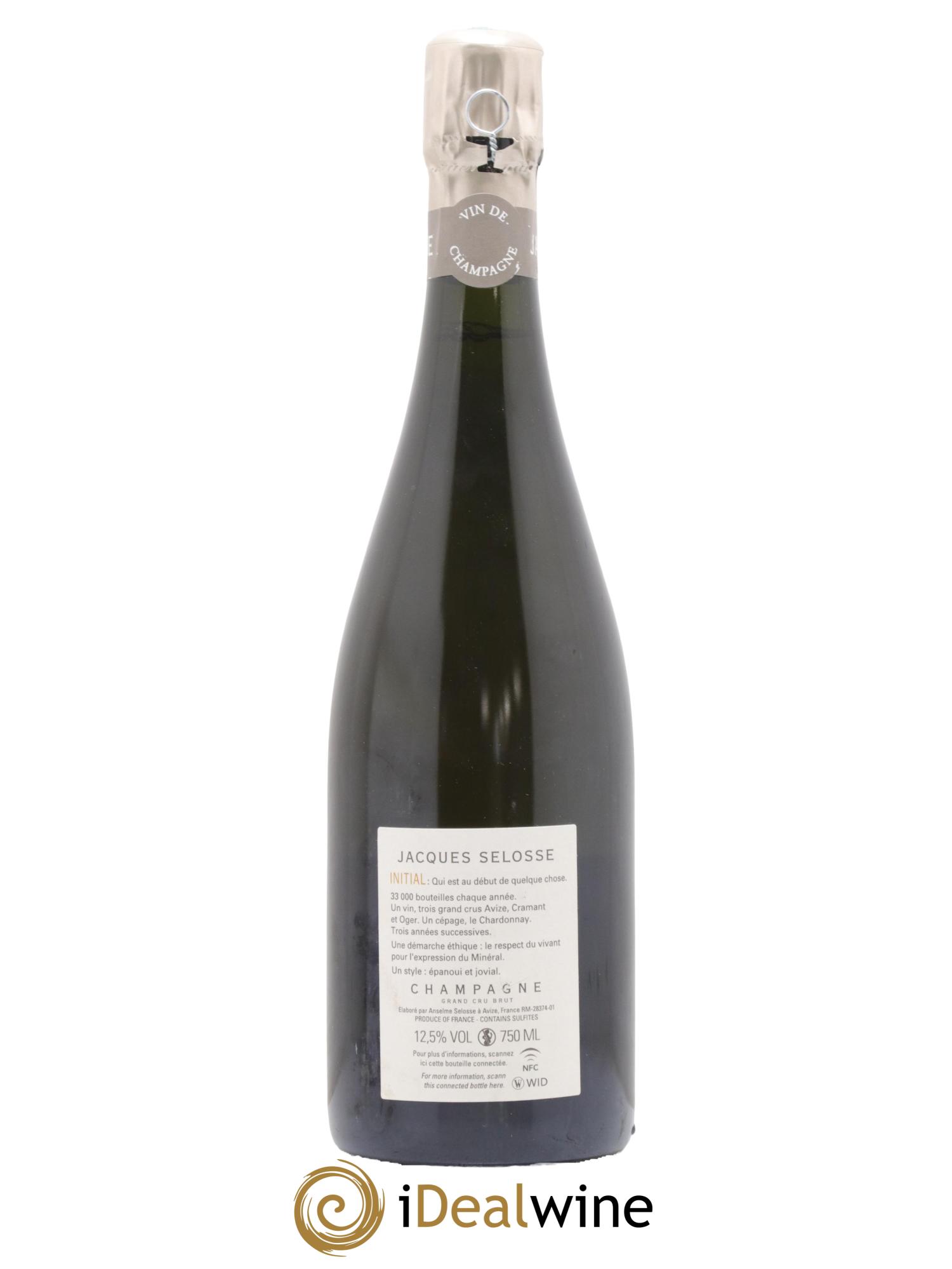 Initial Brut Jacques Selosse - Lot de 1 bouteille - 1