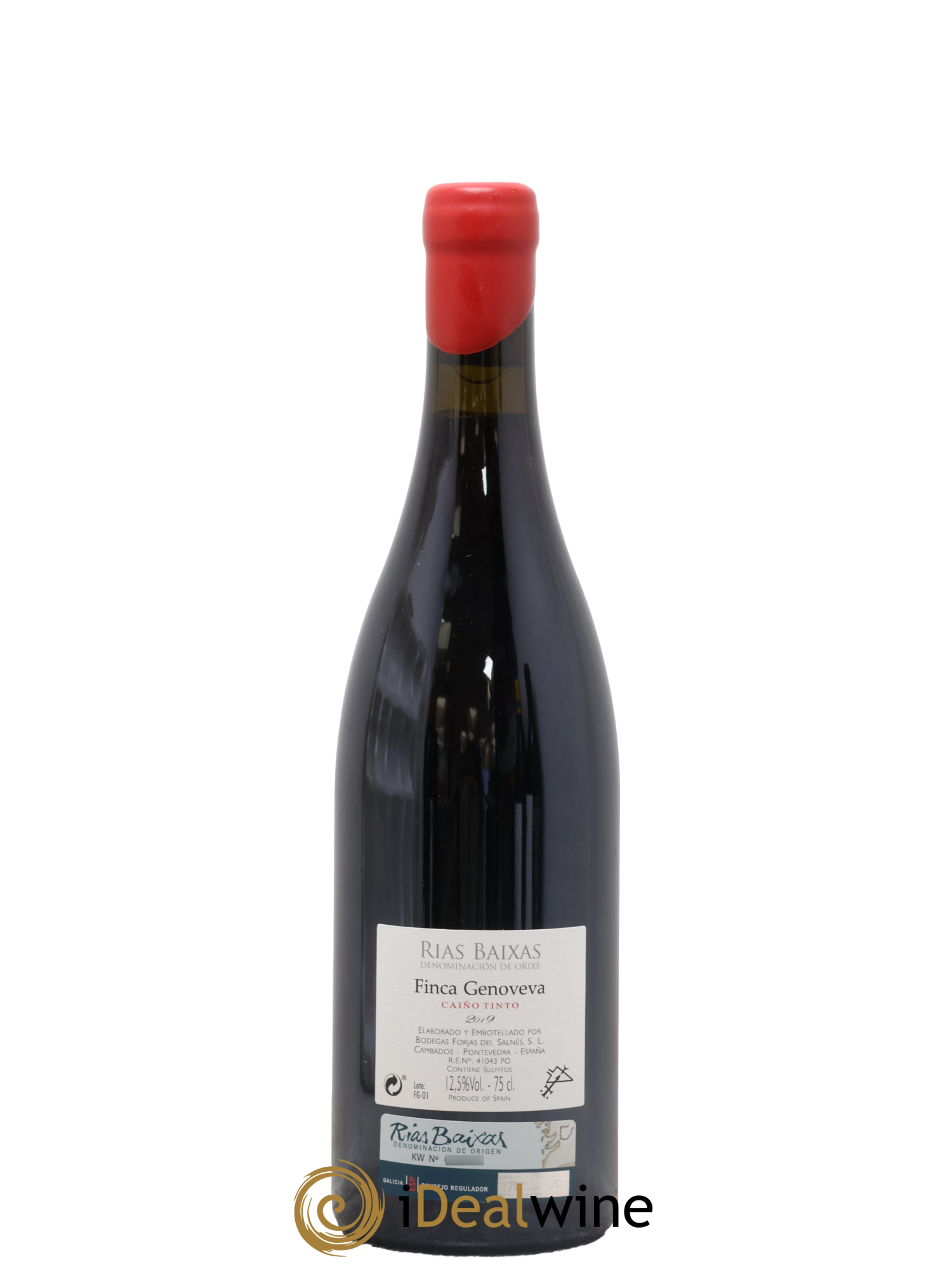 Espagne Rias Baixas Finca Genoveva Caino Forjas del Salnés 2019 - Lot de 1 bouteille - 1