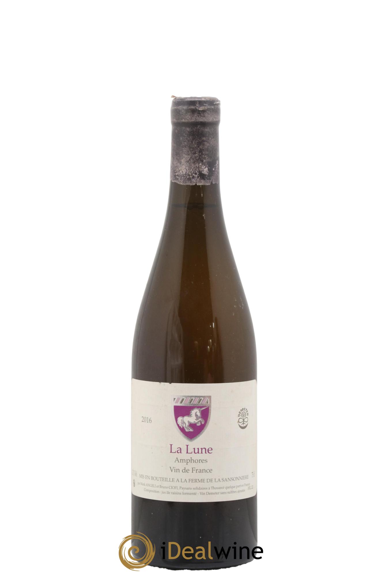 Vin de France La Lune Amphores Mark Angeli (Domaine) - Ferme de la Sansonnière 2016 - Lot de 1 bouteille - 0