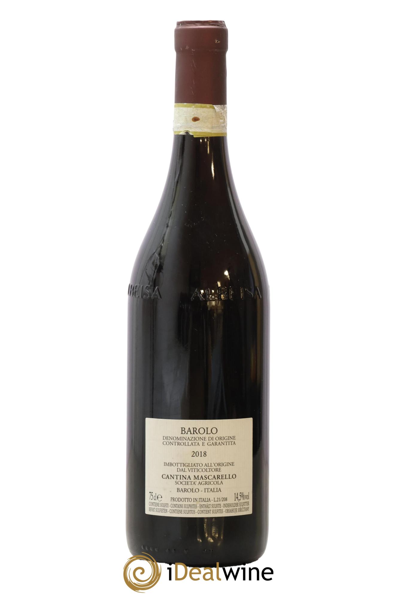 Barolo DOCG Bartolo Mascarello 2018 - Lot of 1 bottle - 1