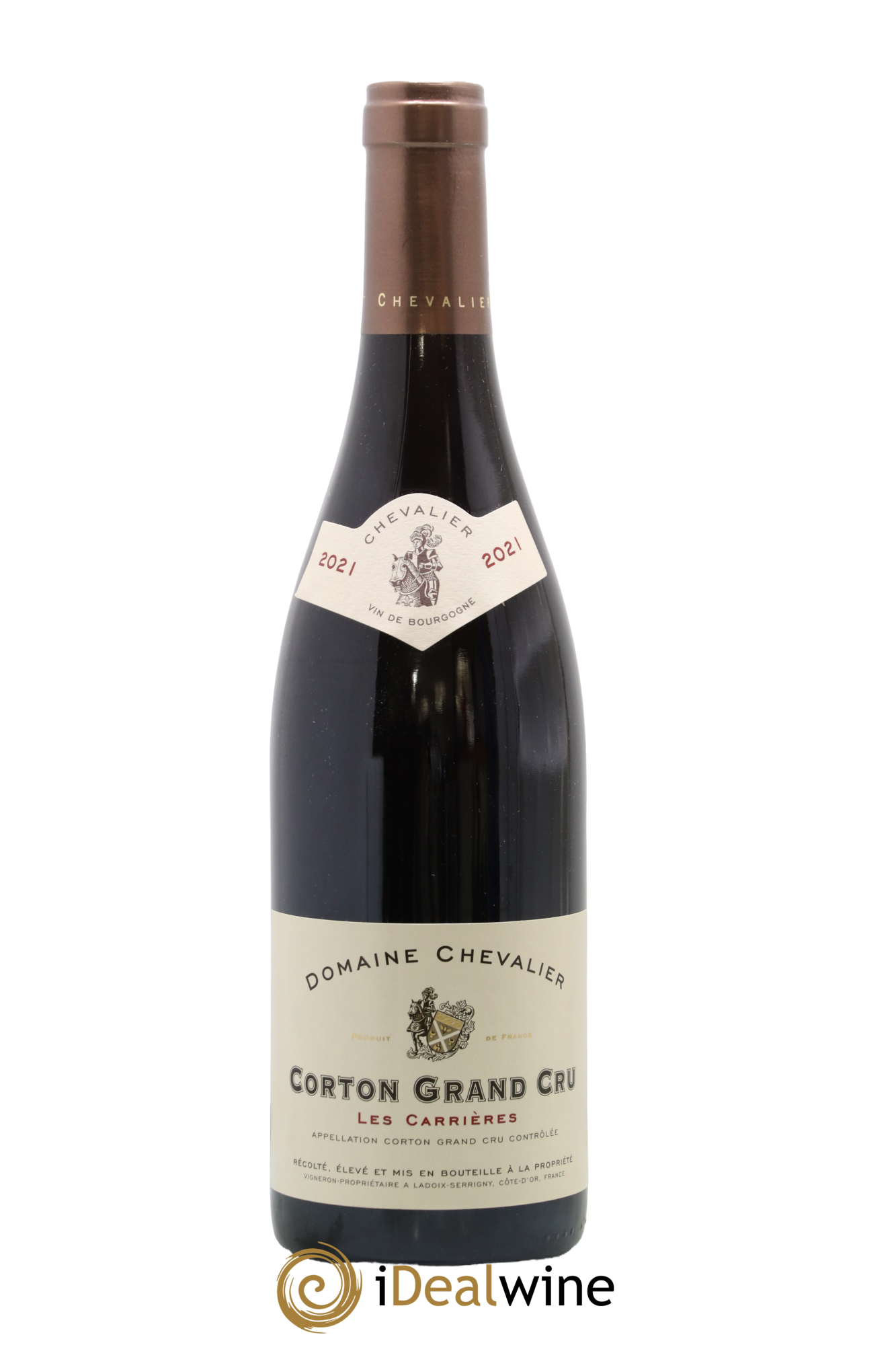 Corton Grand Cru Les Carrières Chevalier Père Et Fils 2021 - Lot de 1 bouteille - 0