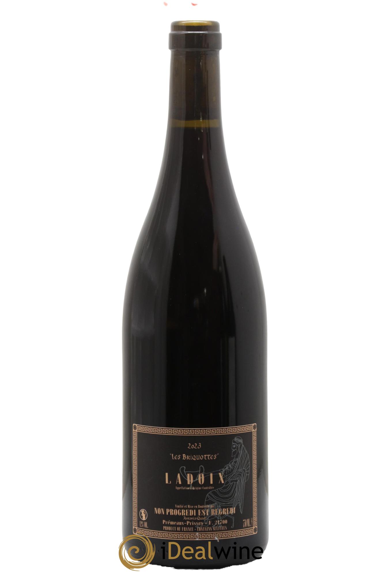 Ladoix Les Briquottes Antonio Quari 2023 - Lot de 1 bouteille - 1