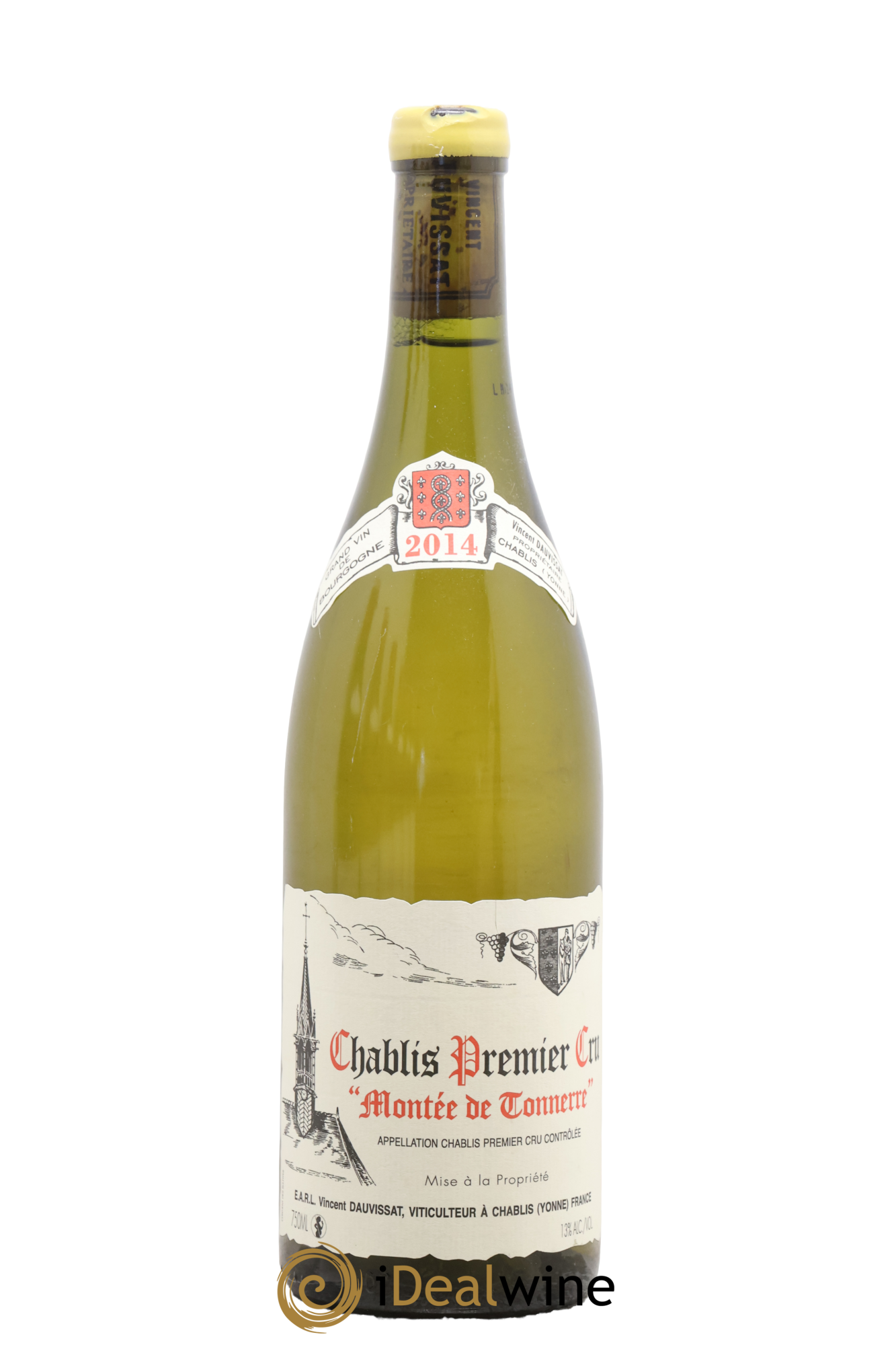 Chablis 1er Cru Montée de Tonnerre Vincent Dauvissat (Domaine) 2014 - Posten von 1 Flasche - 0