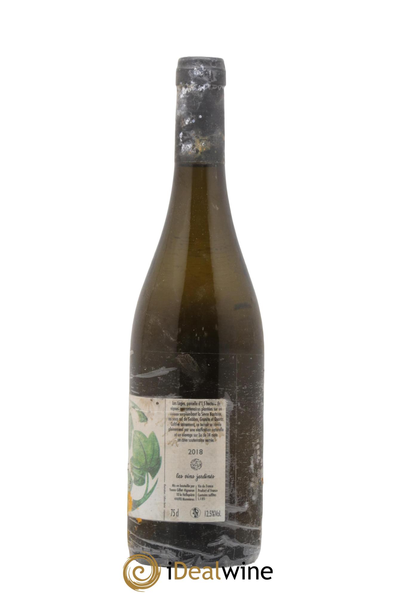 Vin de France Les Loges les Vins Jardinés 2018 - Posten von 1 Flasche - 1