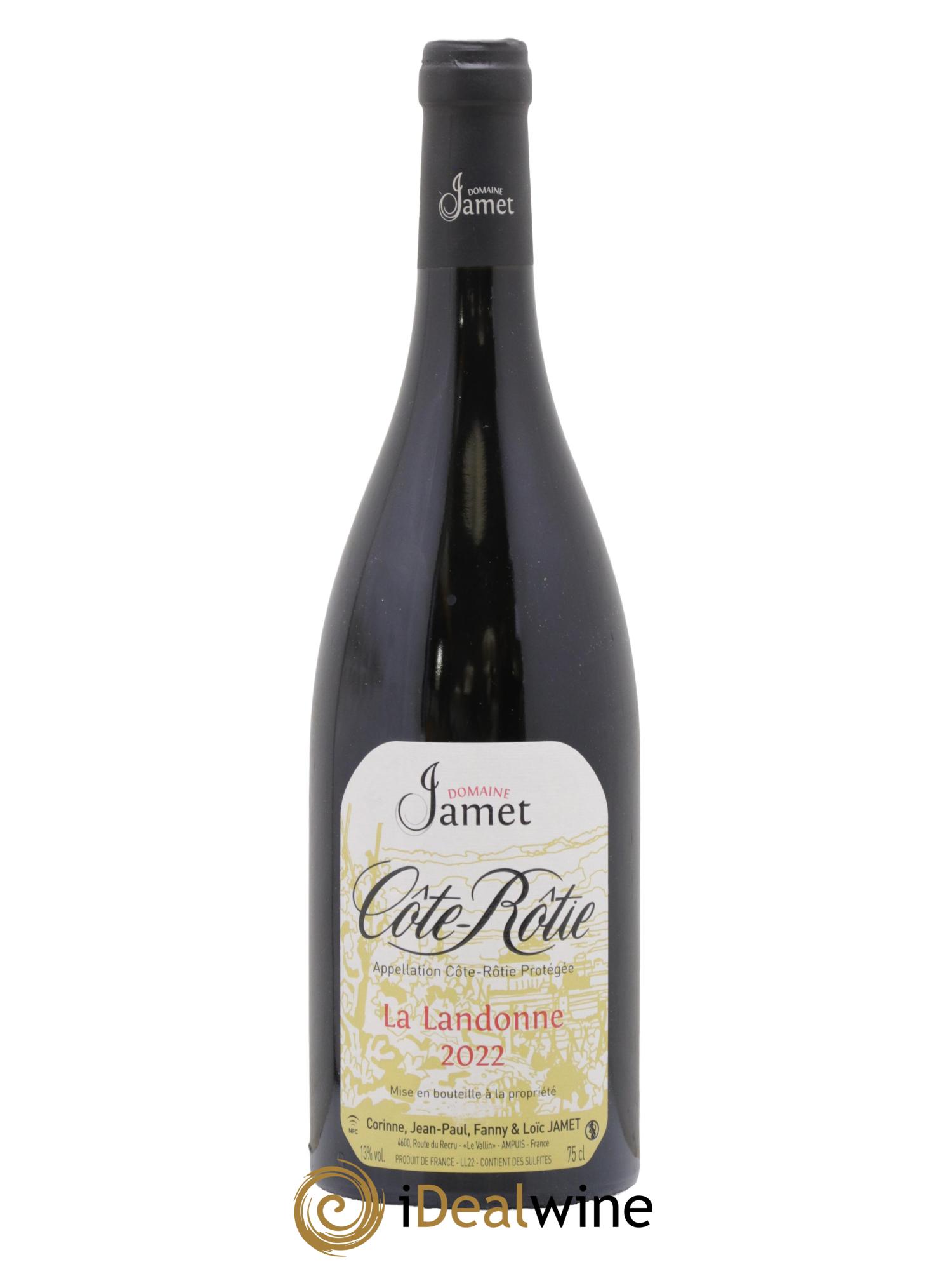 Côte-Rôtie La Landonne Jamet (Domaine) 2022 - Lotto di 1 bottiglia - 0