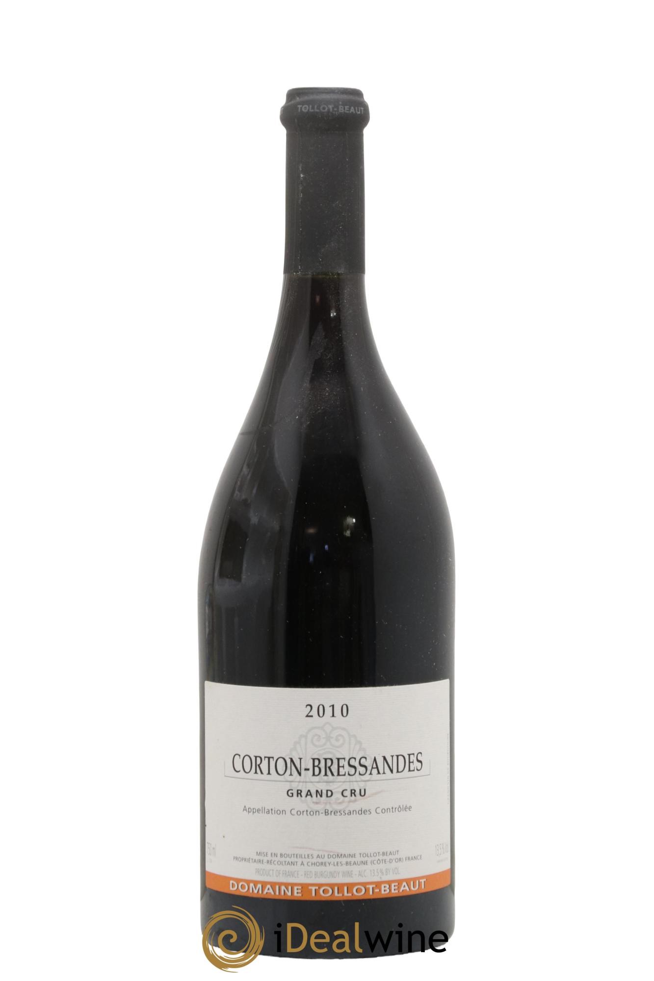 Corton-Bressandes Grand Cru Tollot Beaut (Domaine) 2010 - Lot de 1 bouteille - 0