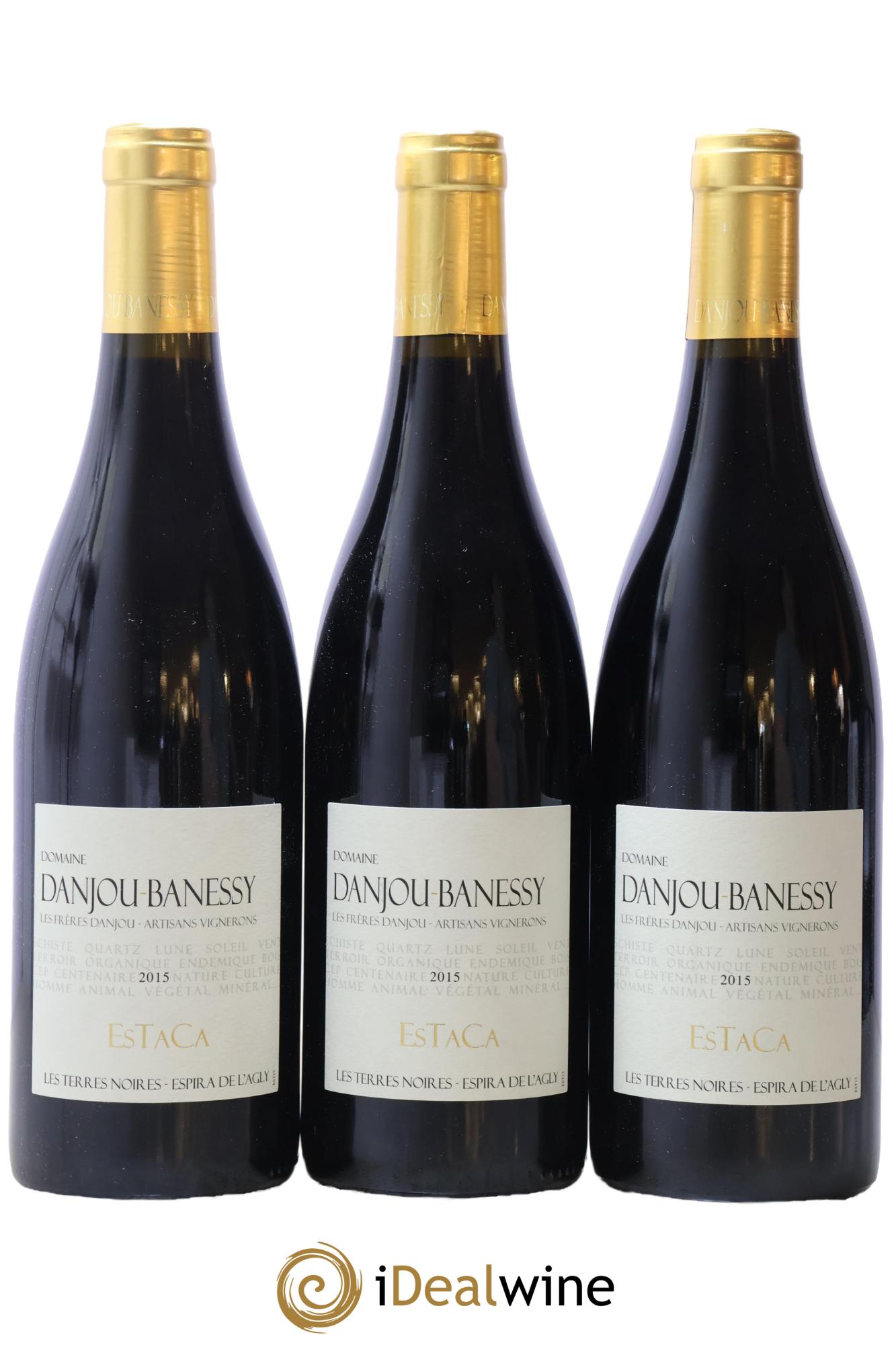 Côtes Catalanes Estaca Danjou Banessy (Domaine) 2015 - Lotto di 3 bottiglie - 0