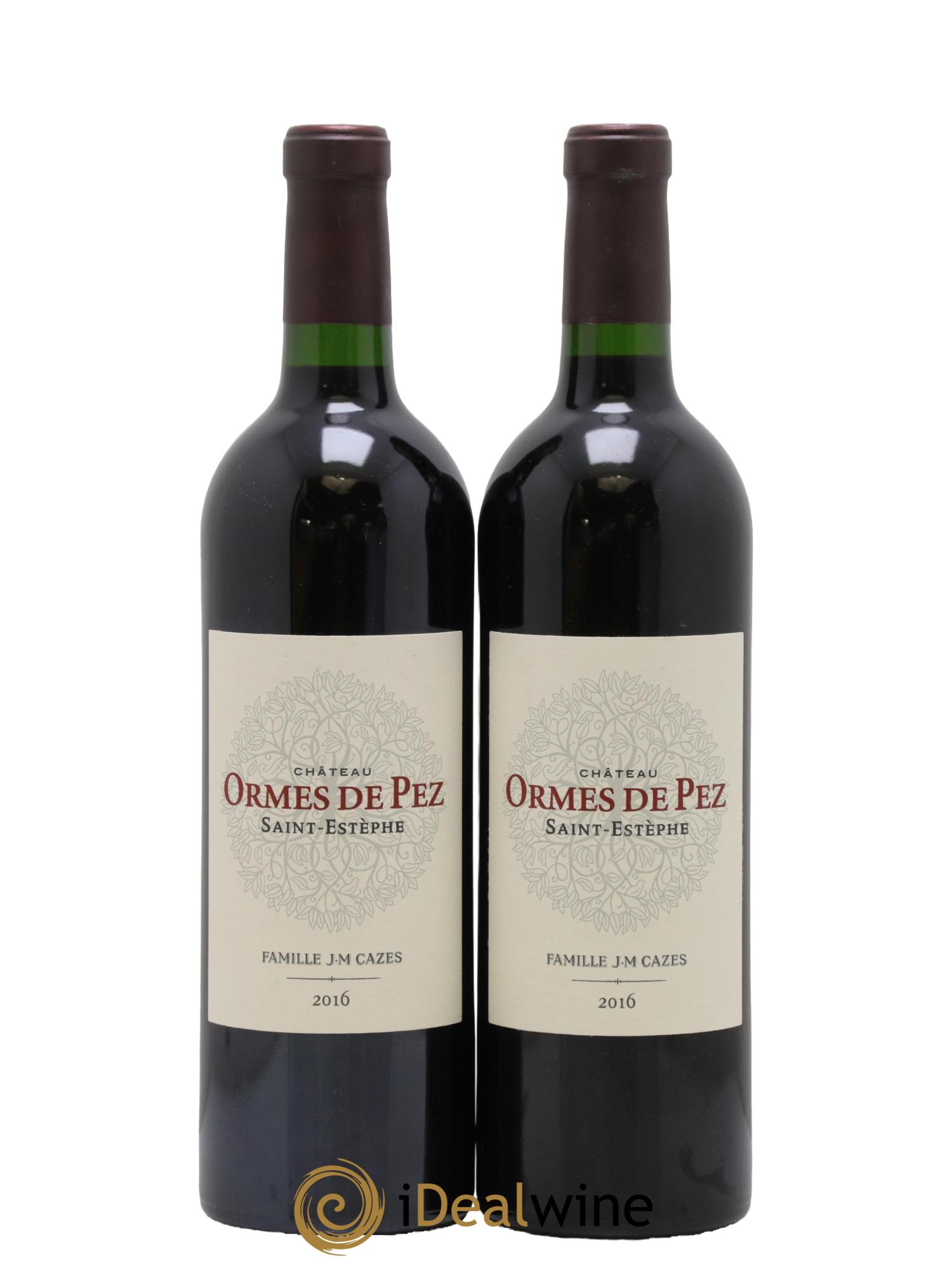 Saint-Estèphe Orme De Pez 2016 - Lot de 2 bouteilles - 0