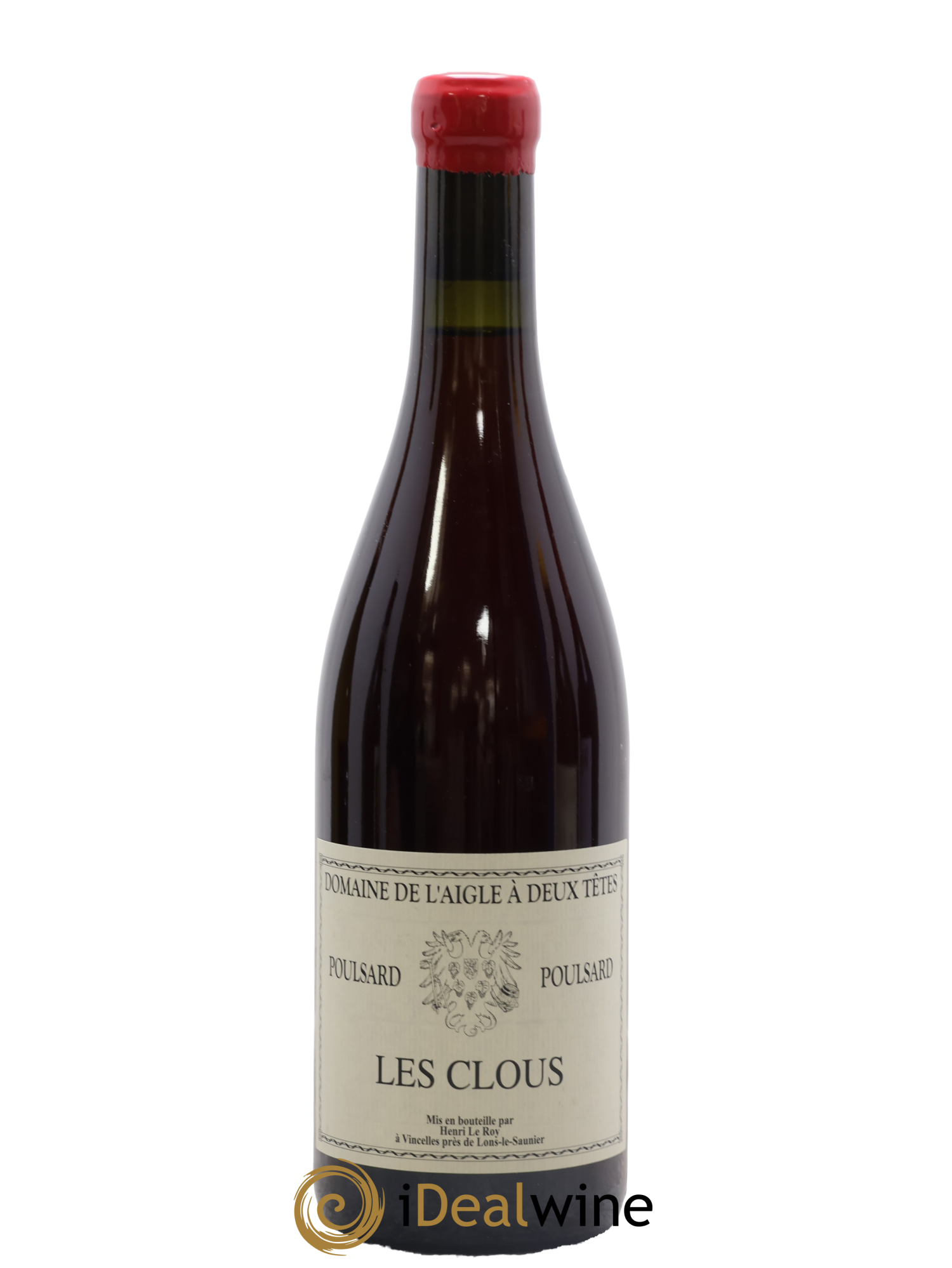 Côtes du Jura Poulsard Les Clous Domaine L'Aigle À Deux Têtes 2023 - Lot de 1 bouteille - 0