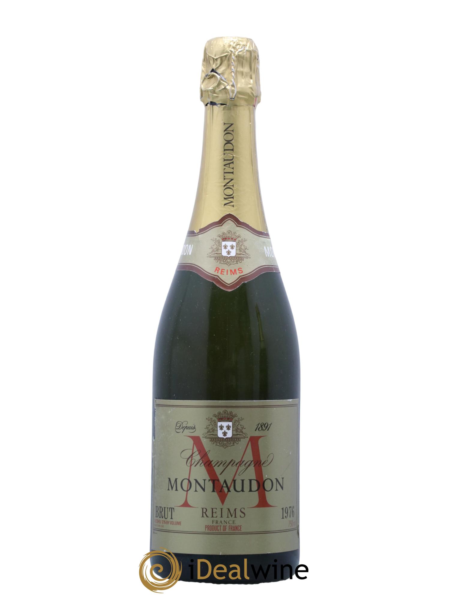 Champagne Brut Montaudon 1976 - Lotto di 1 bottiglia - 0
