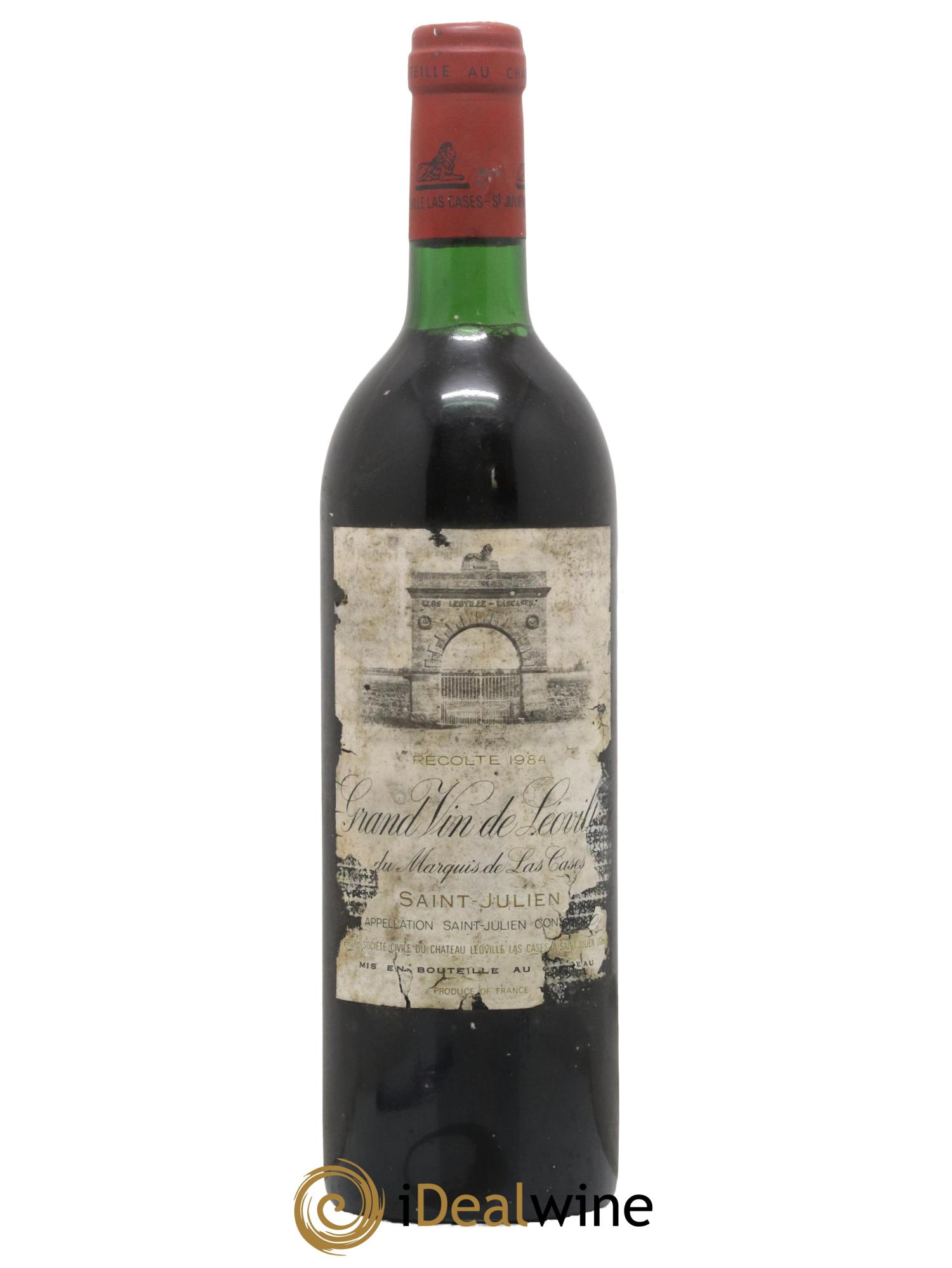 Château Léoville Las Cases 2ème Grand Cru Classé 1984 - Lot de 1 bouteille - 0