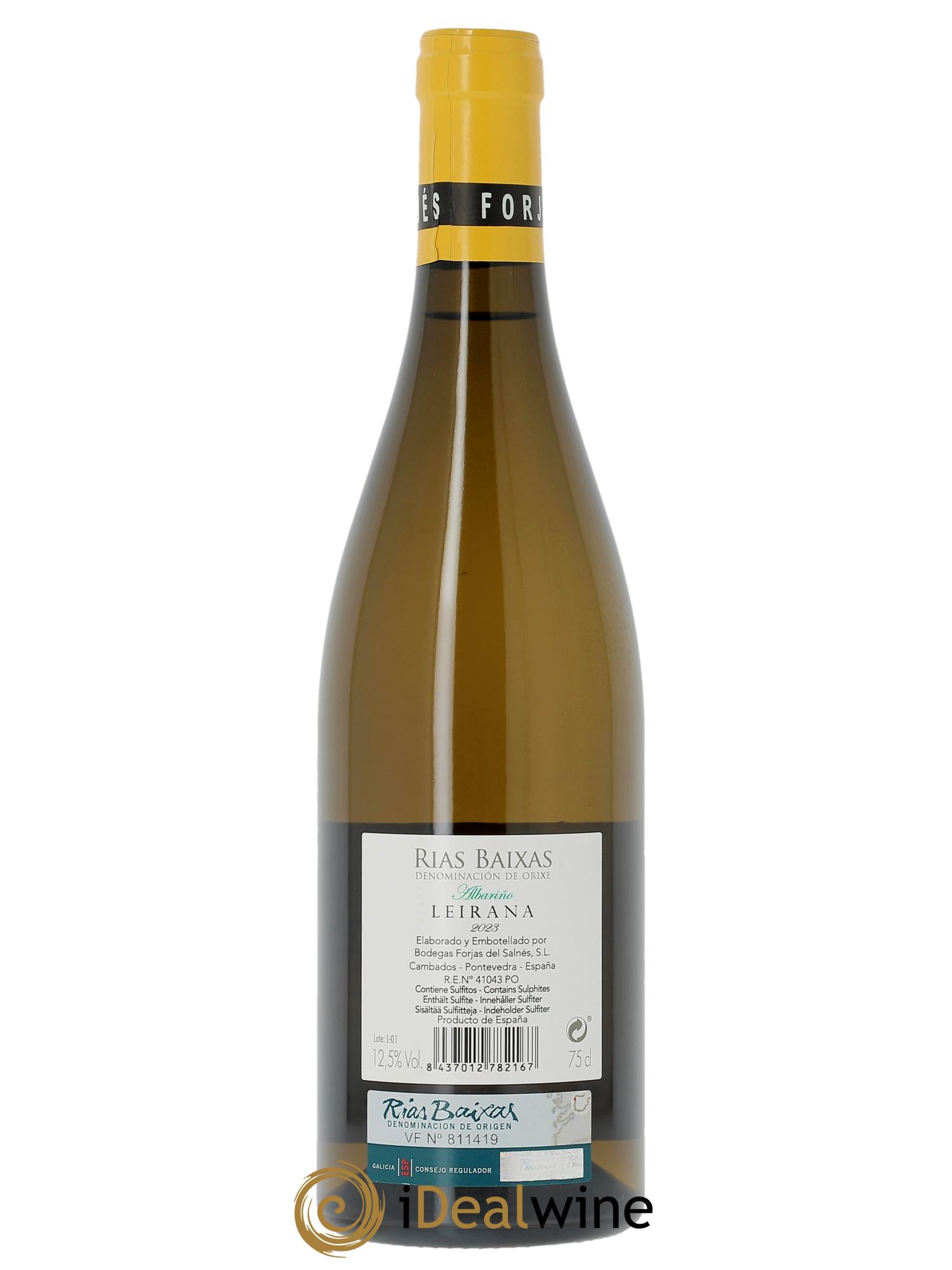 Rias Baixas DO Forjas del Salnés Leirana  2023 - Lotto di 1 bottiglia - 1