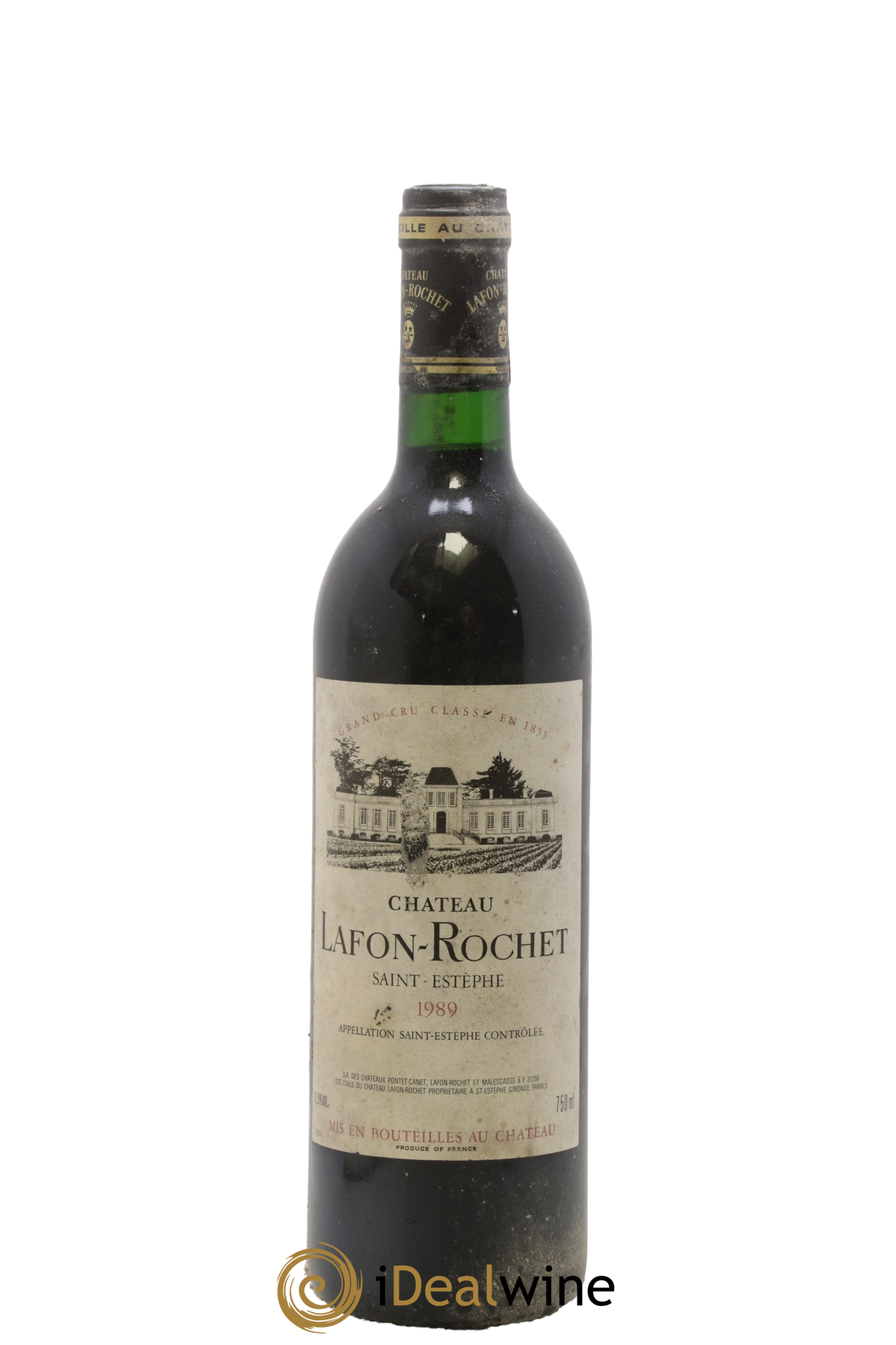 Château Lafon Rochet 4ème Grand Cru Classé 1989 - Lot de 1 bouteille - 0