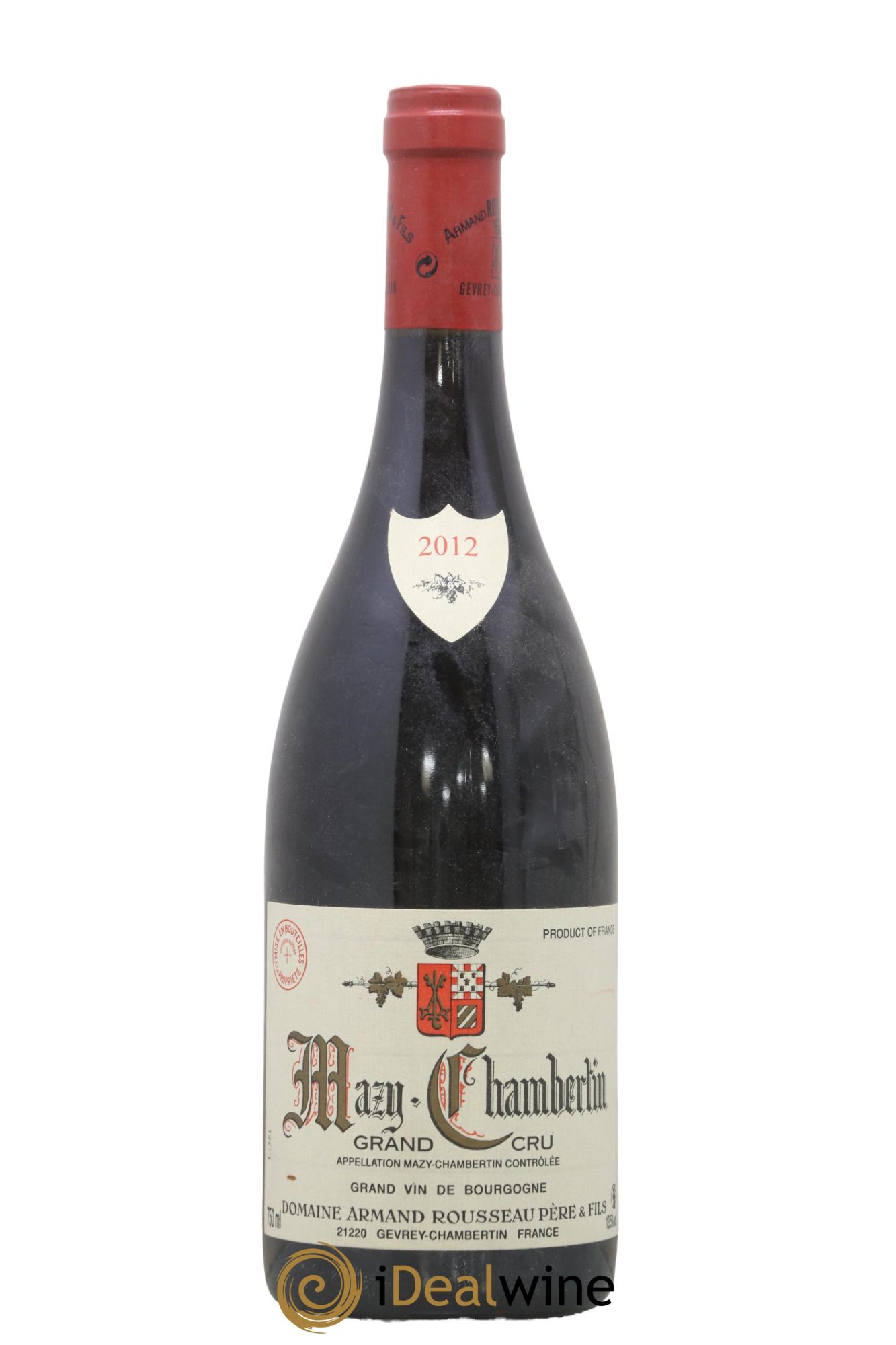 Mazis-Chambertin Grand Cru Armand Rousseau (Domaine) 2012 - Posten von 1 Flasche - 0