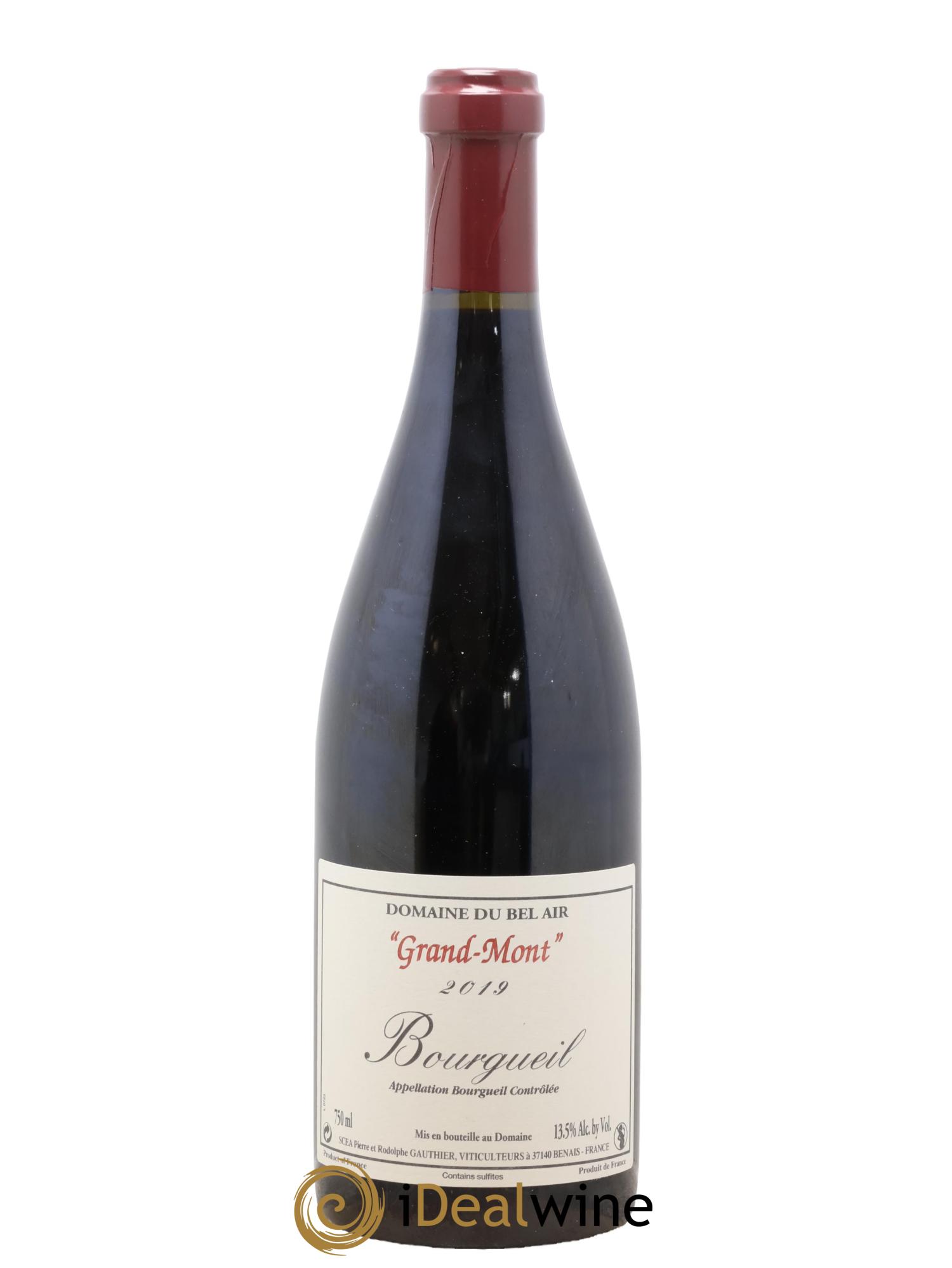 Bourgueil Grand Mont Domaine du Bel Air 2019 - Lot de 1 bouteille - 0