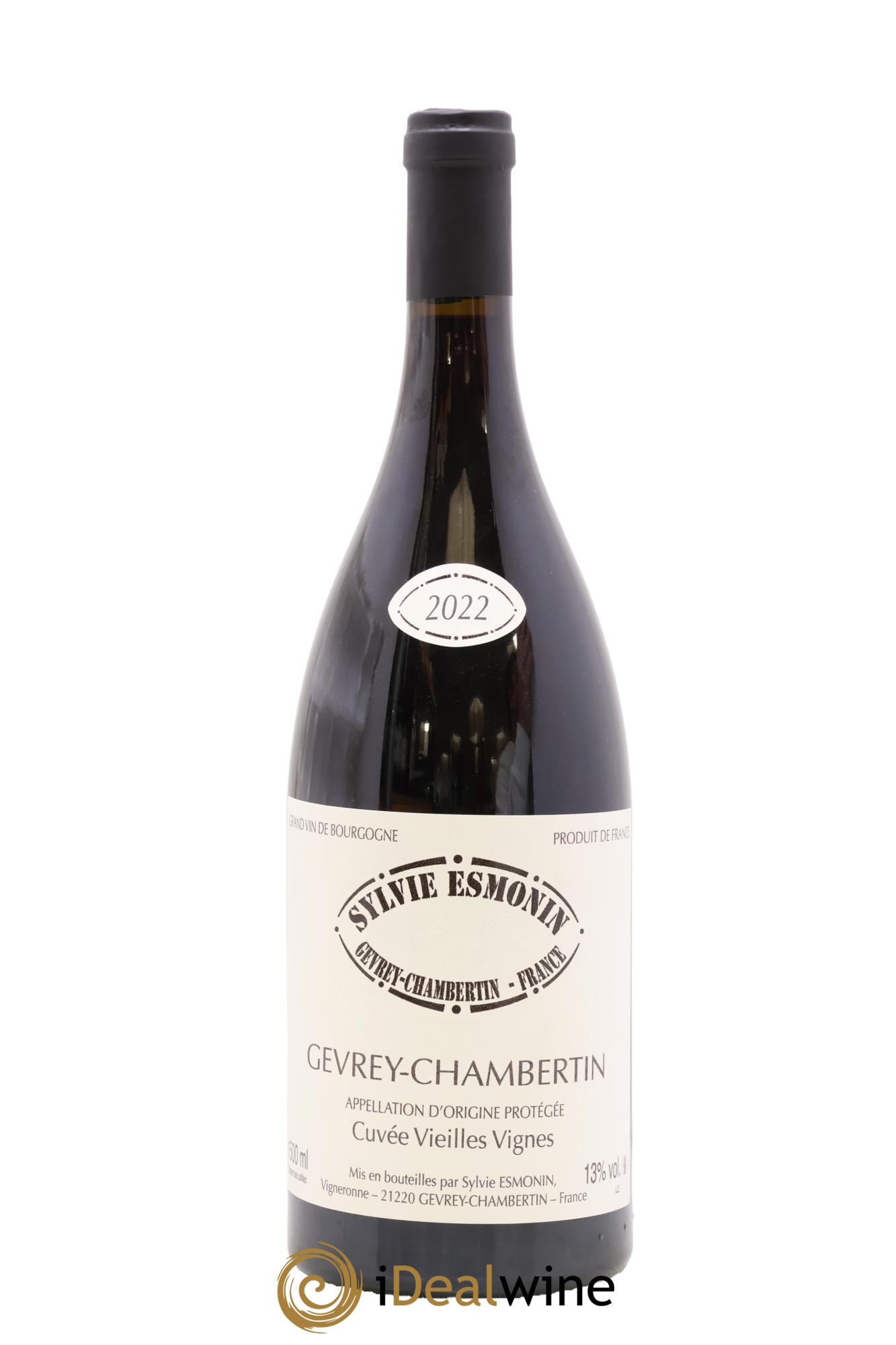 Gevrey-Chambertin Vieilles Vignes Sylvie Esmonin 2022 - Lot de 1 magnum - 0