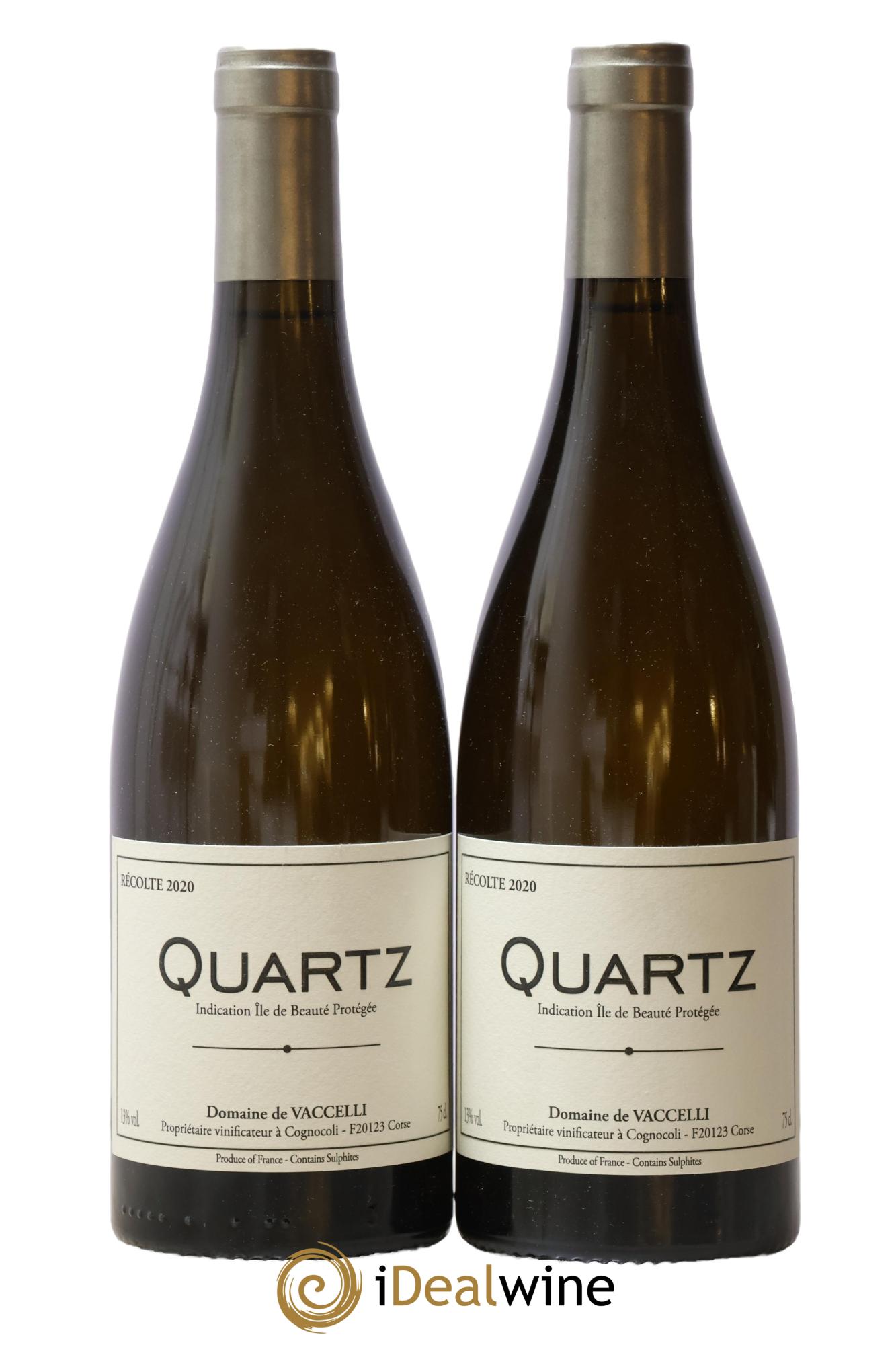 Ajaccio Quartz Vaccelli 2020 - Lot de 2 bouteilles - 0