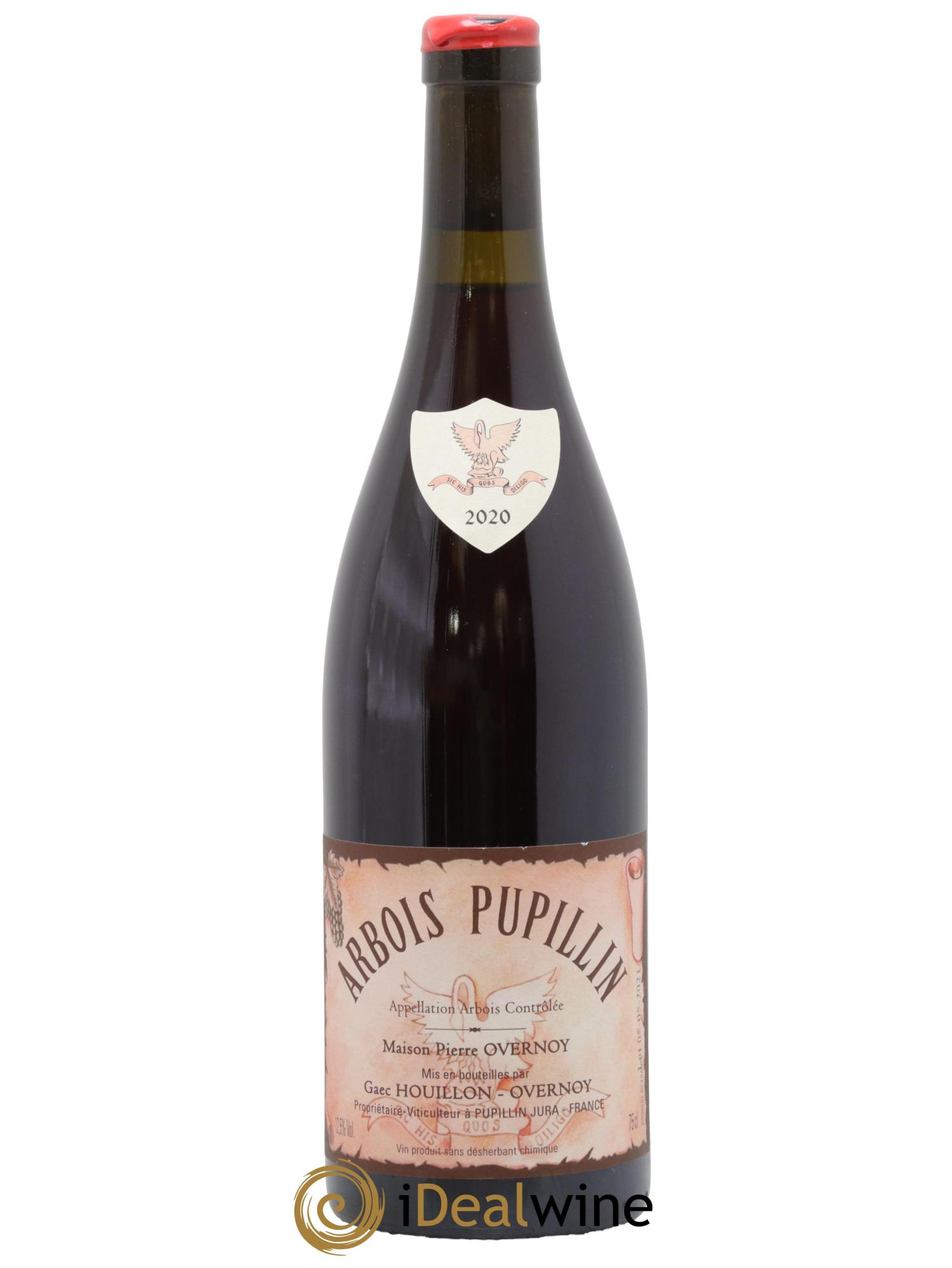 Arbois-Pupillin Poulsard (cire rouge) Overnoy-Houillon (Domaine) 2020 - Lot de 1 bouteille - 0